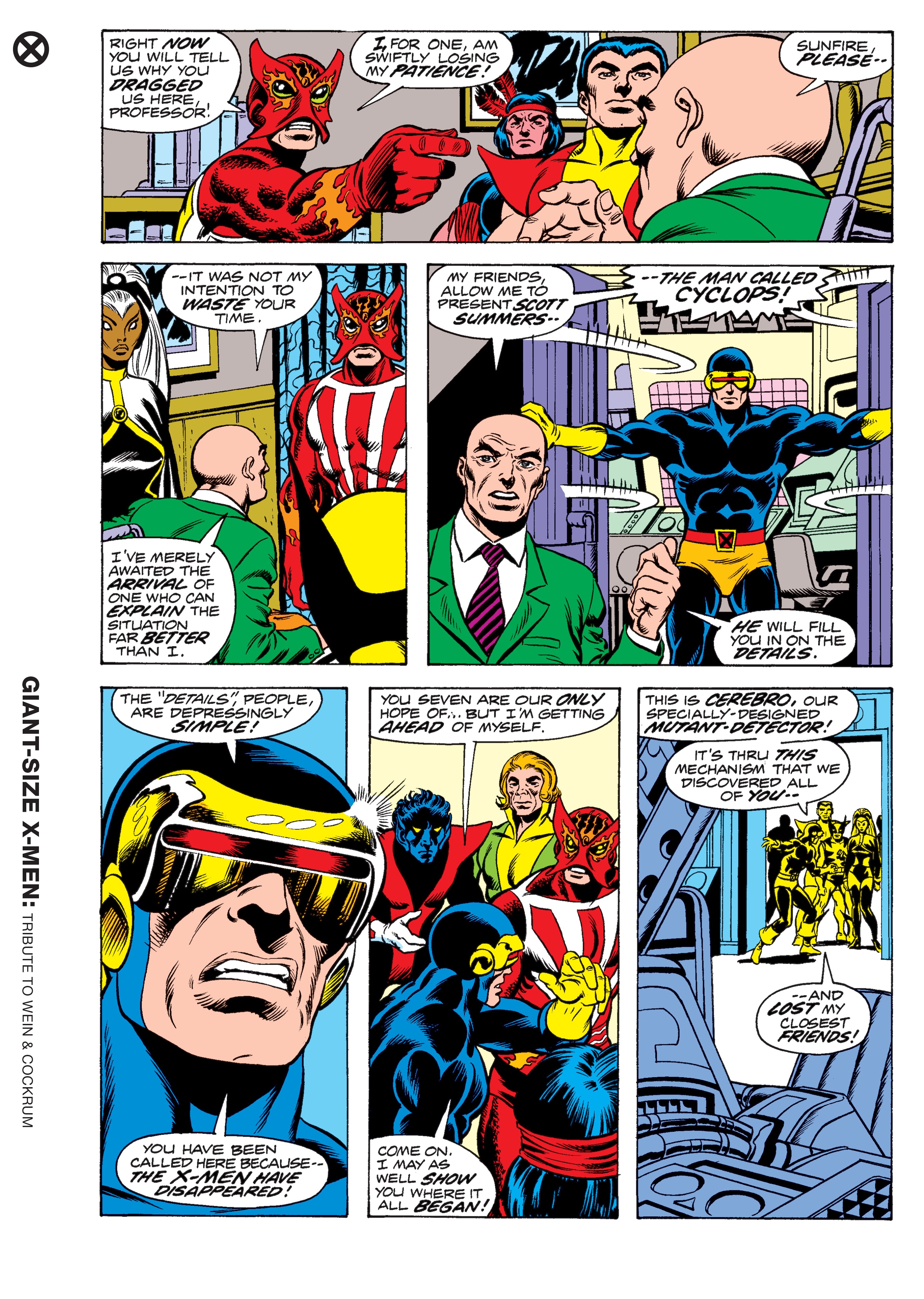 Read online Giant-Size X-Men: Tribute To Wein & Cockrum Gallery Edition comic -  Issue # TPB (Part 1) - 57