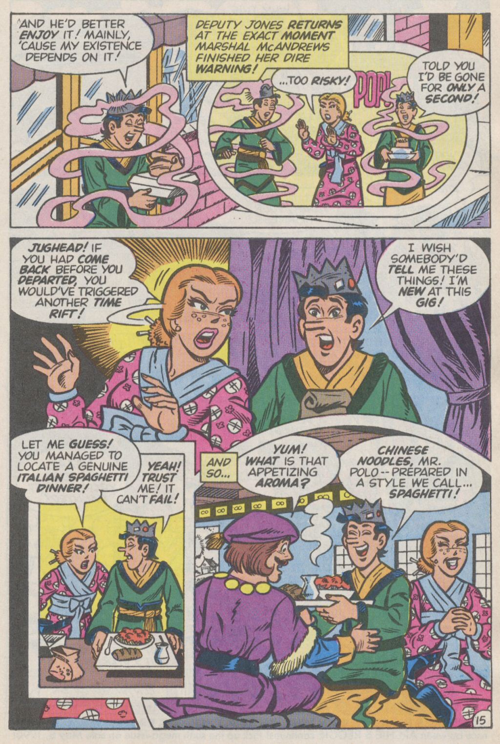 Read online Jughead's Time Police comic -  Issue #1 - 17