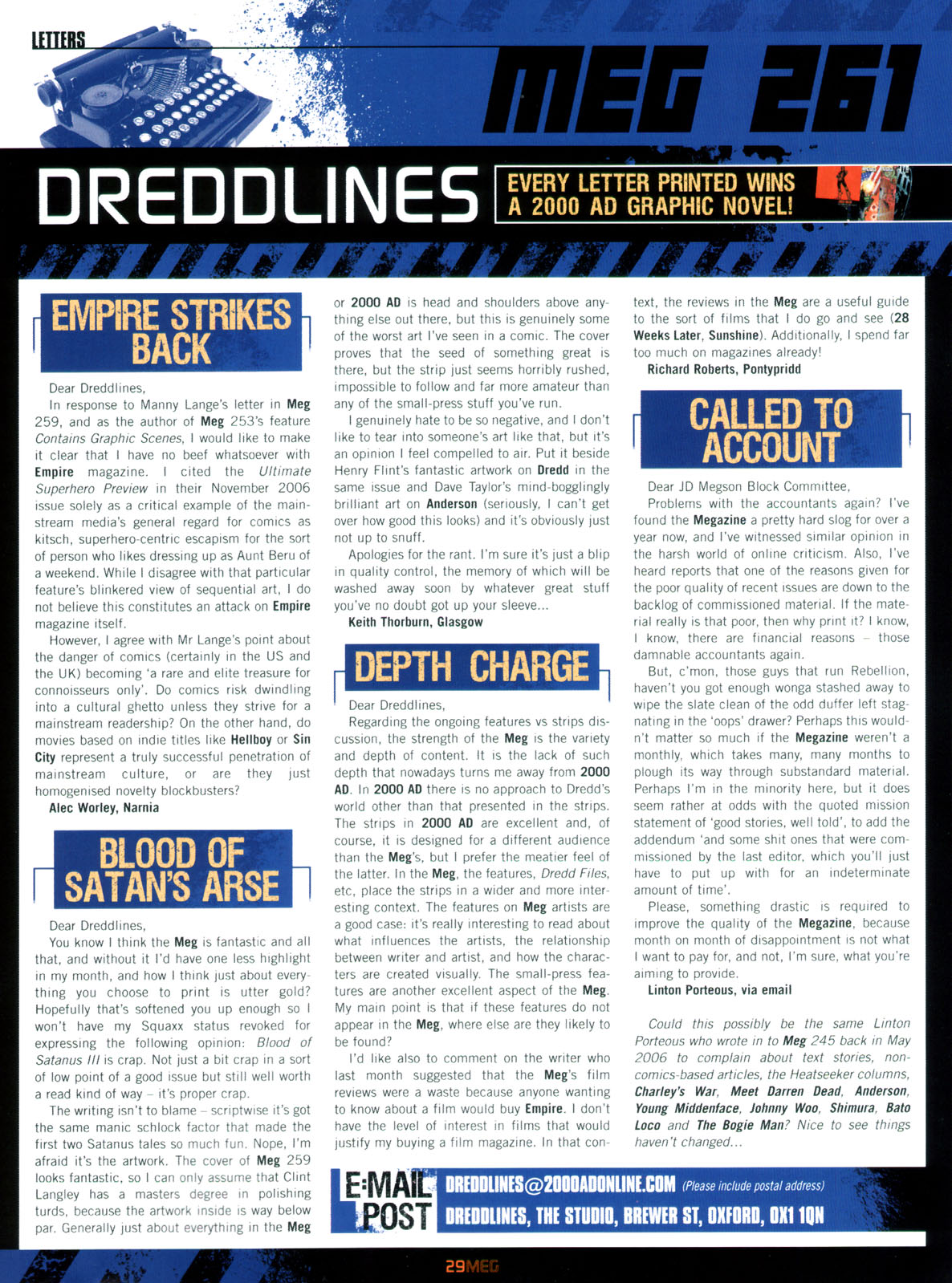Read online Judge Dredd Megazine (Vol. 5) comic -  Issue #261 - 26