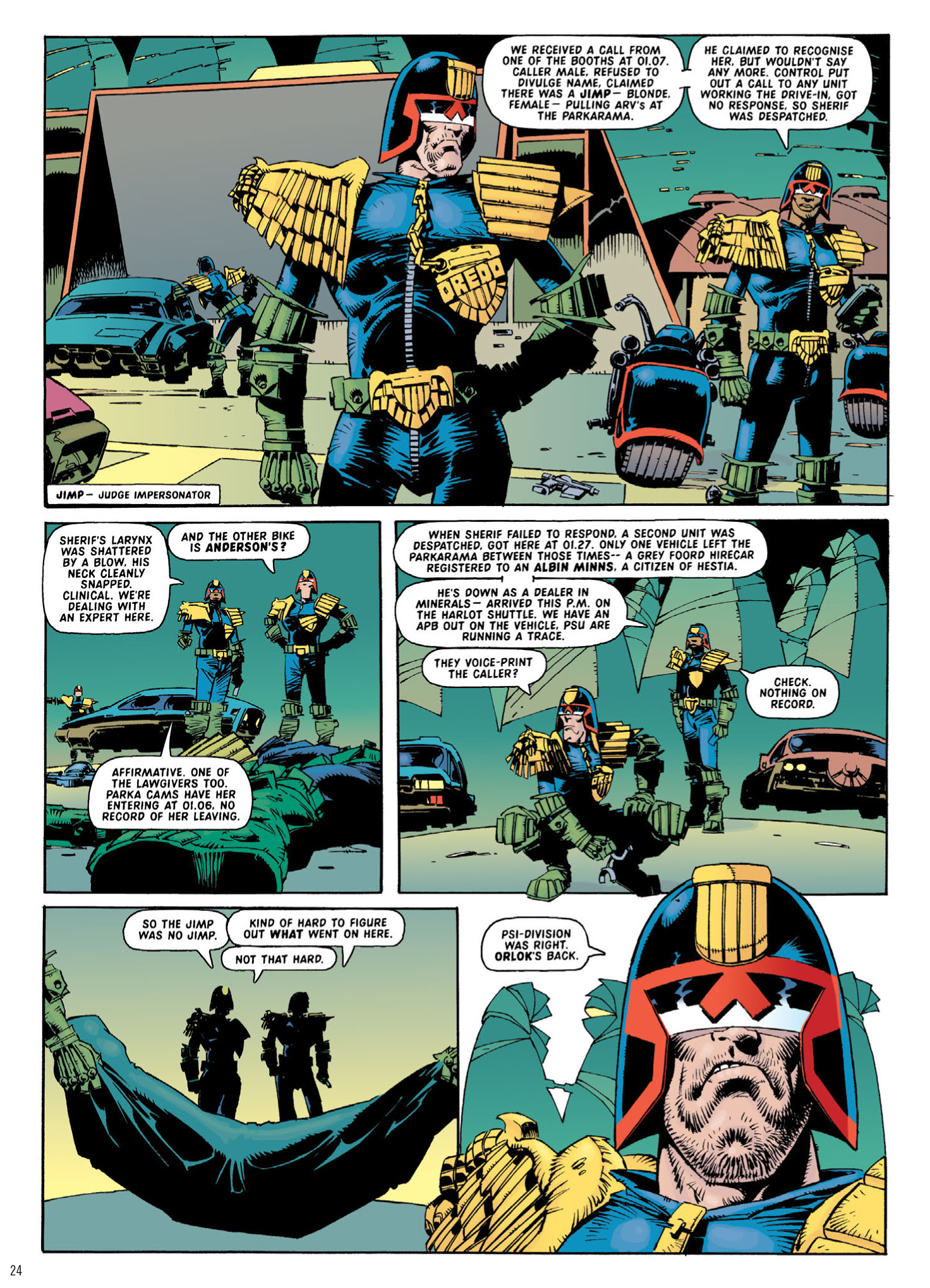 Read online Judge Dredd: The Complete Case Files comic -  Issue # TPB 30 - 26