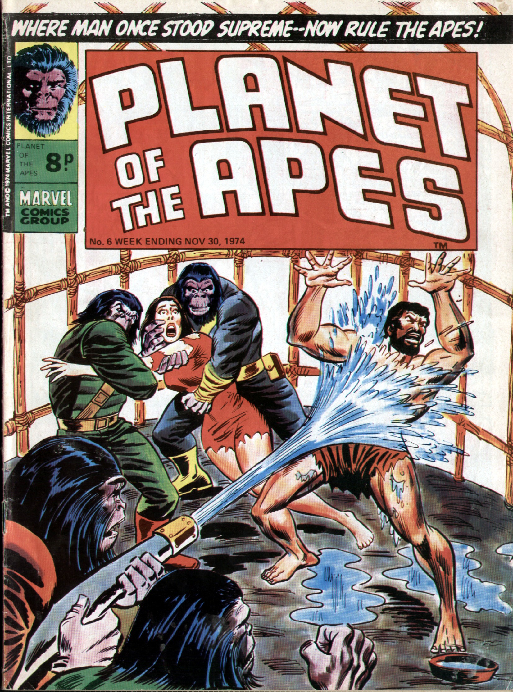 Read online Planet of the Apes (1974) comic -  Issue #6 - 1