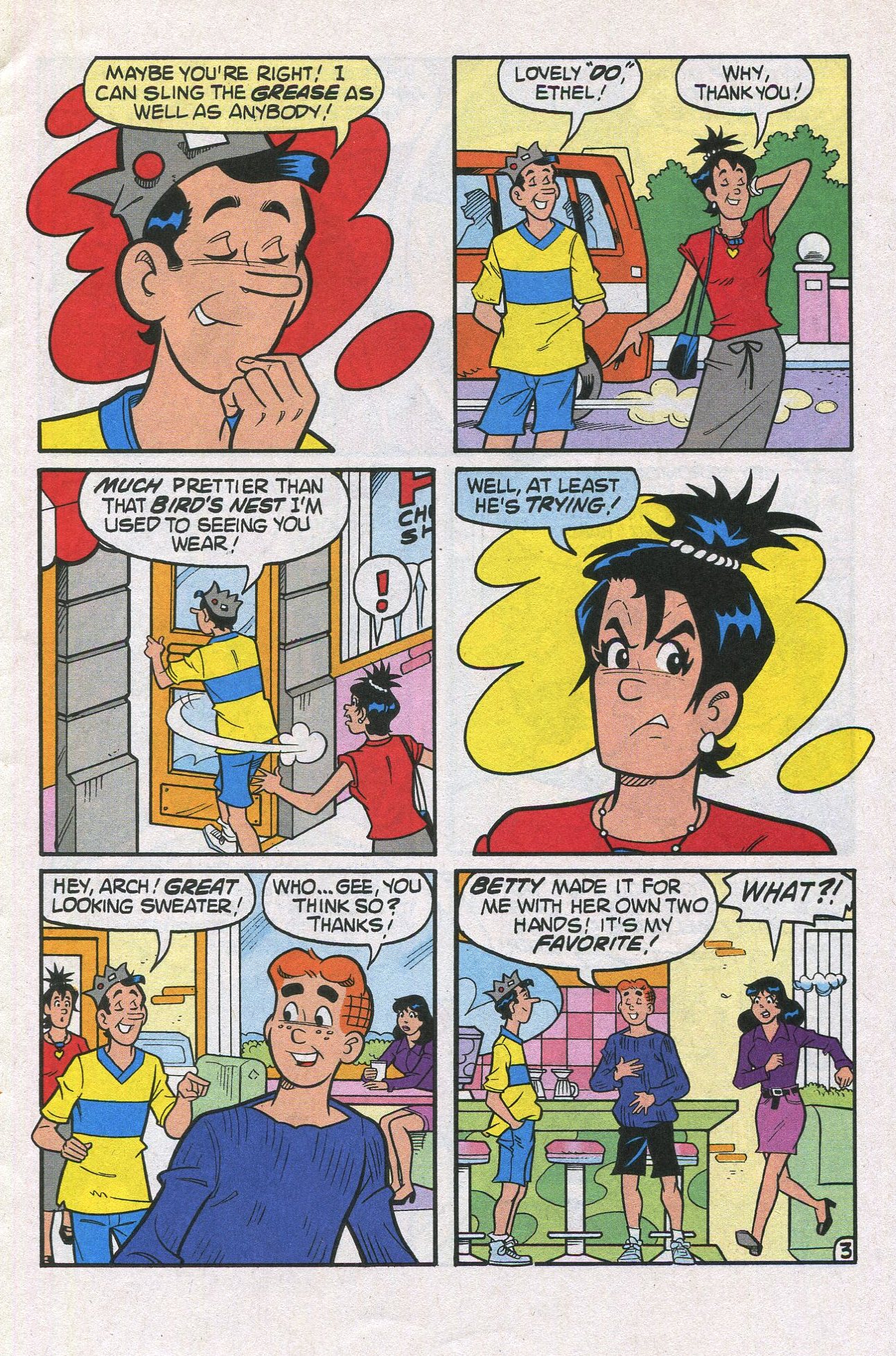 Read online Archie's Pal Jughead Comics comic -  Issue #129 - 5