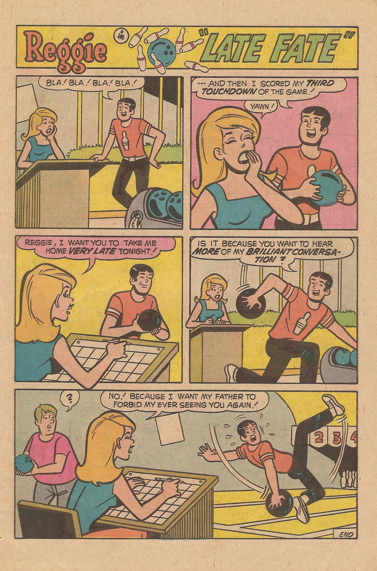 Read online Reggie's Wise Guy Jokes comic -  Issue #31 - 7