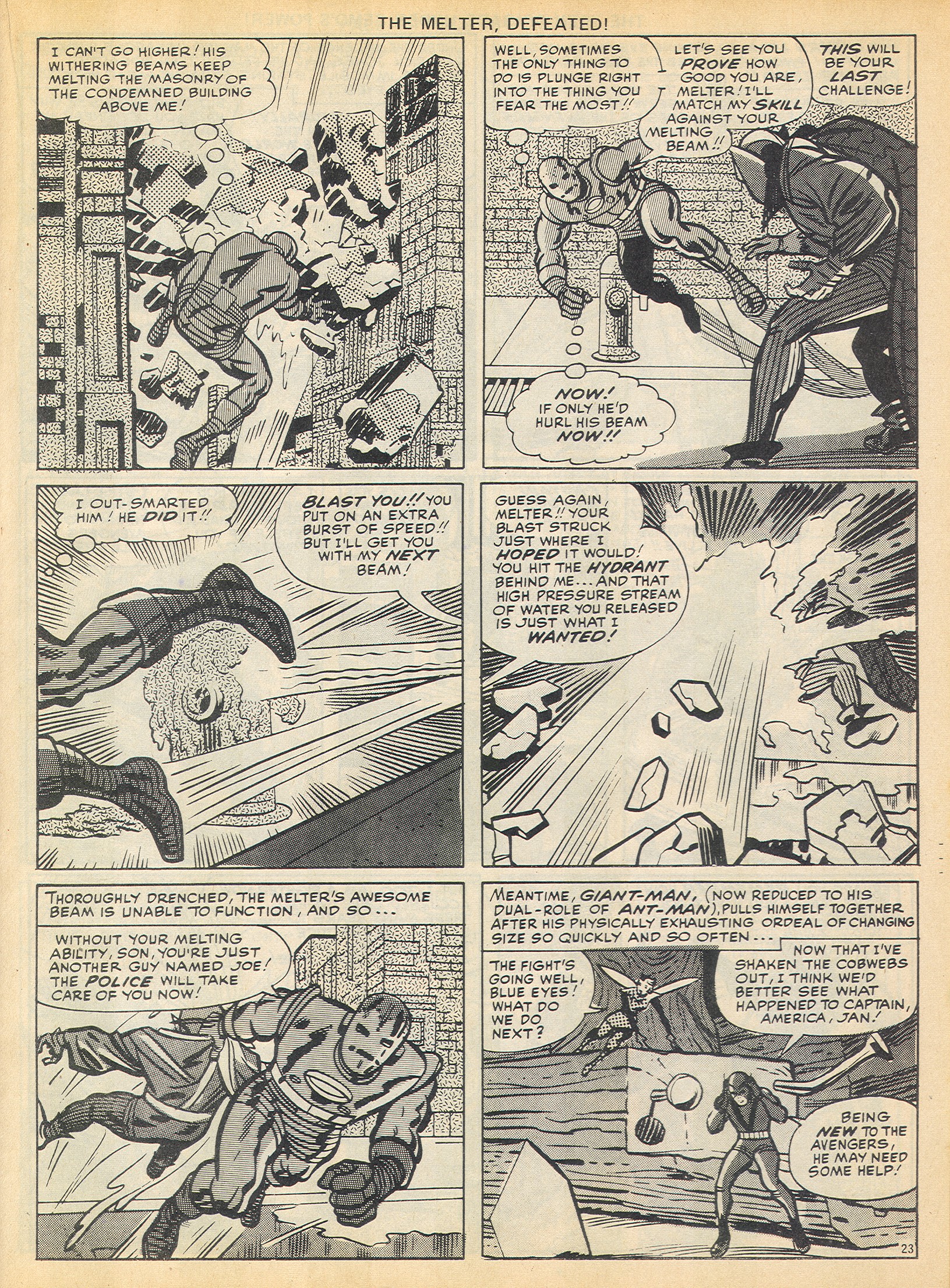 Read online The Avengers (1973) comic -  Issue #3 - 23