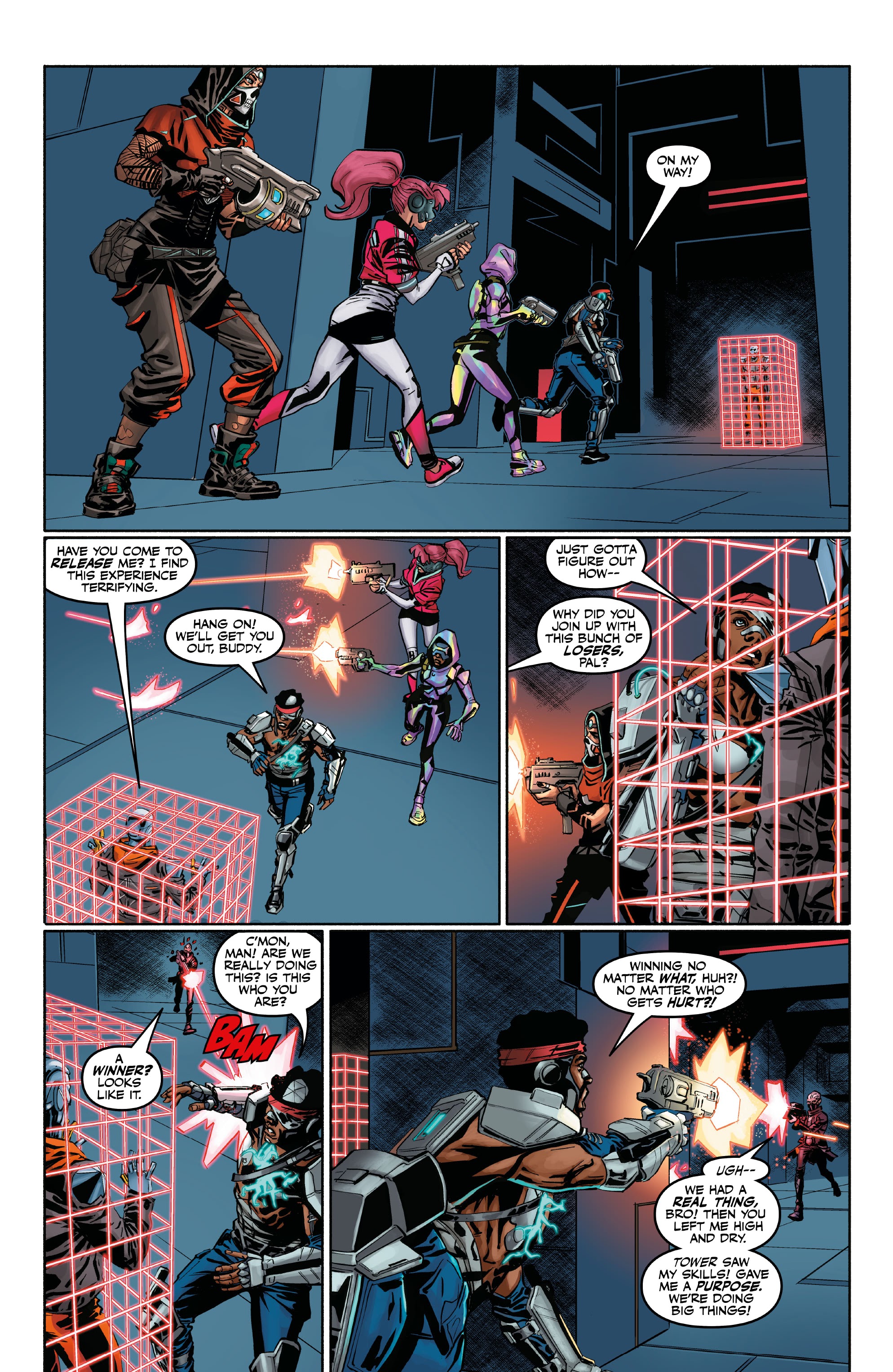 Read online HYPER SCAPE: The End of the Beginning comic -  Issue #2 - 6