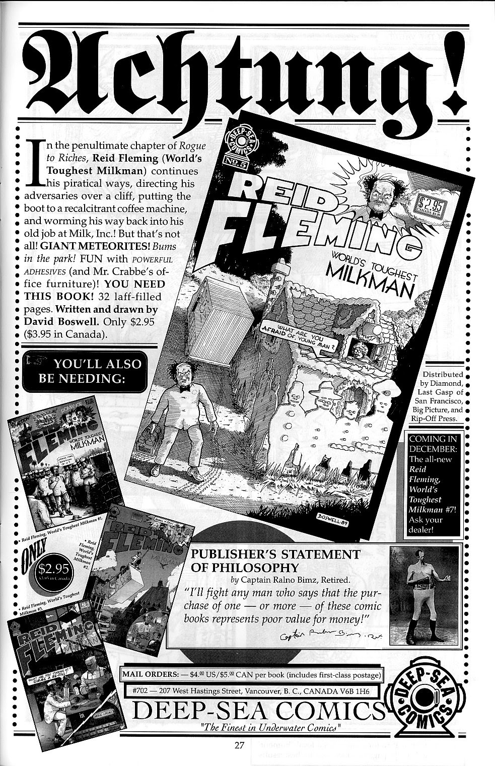 Read online Reid Fleming, World's Toughest Milkman (1980) comic -  Issue #4 - 29