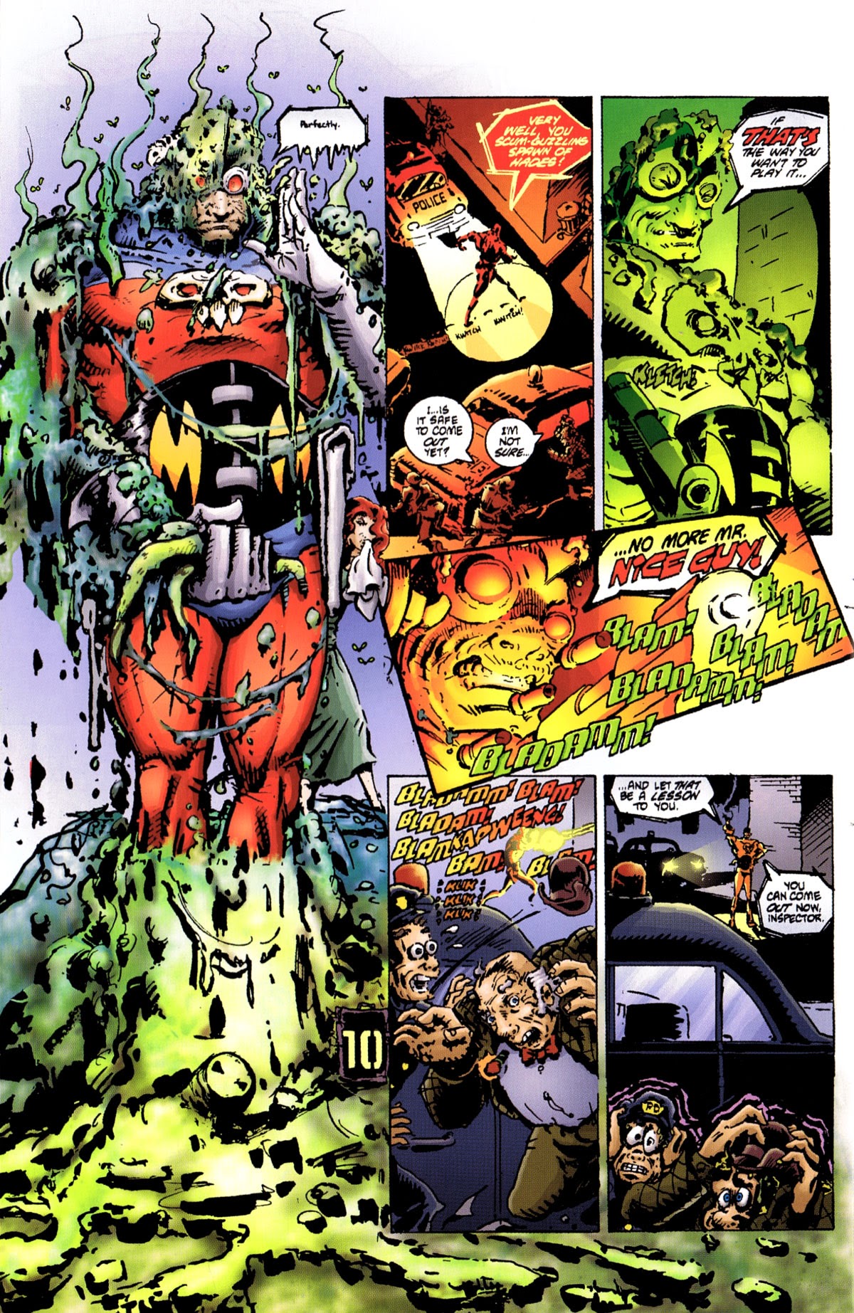Read online Mr. Monster: Who Watches the Garbagemen? comic -  Issue # Full - 12