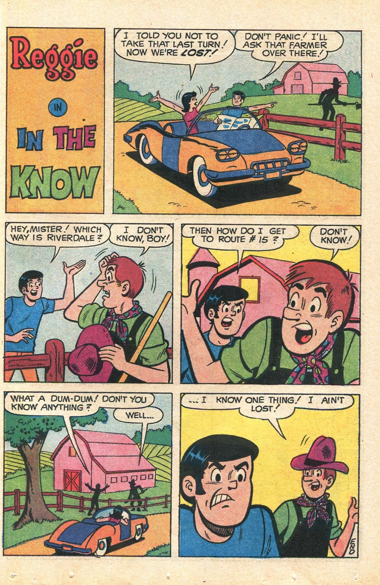 Read online Reggie's Wise Guy Jokes comic -  Issue #9 - 45