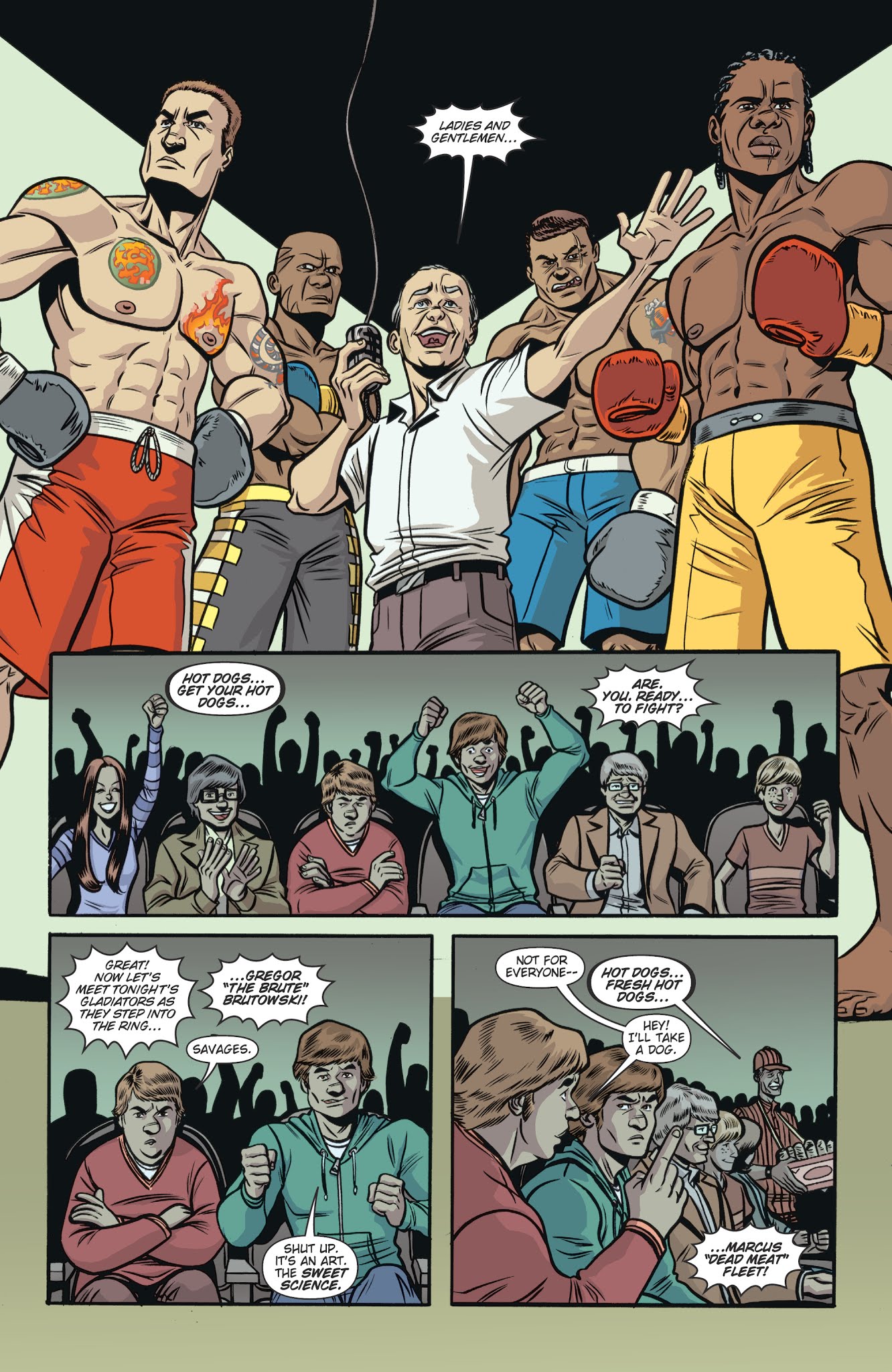 Read online Strange Sports Stories comic -  Issue #4 - 12