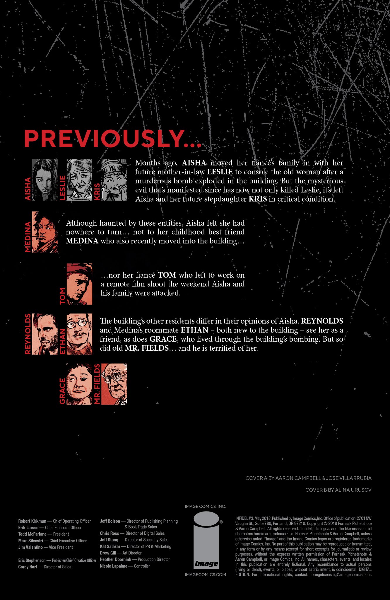Read online Infidel comic -  Issue #3 - 2
