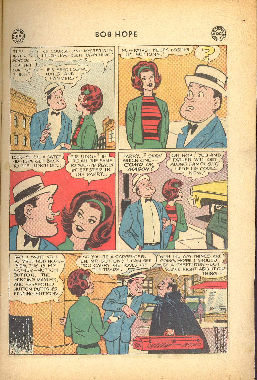 Read online The Adventures of Bob Hope comic -  Issue #84 - 7