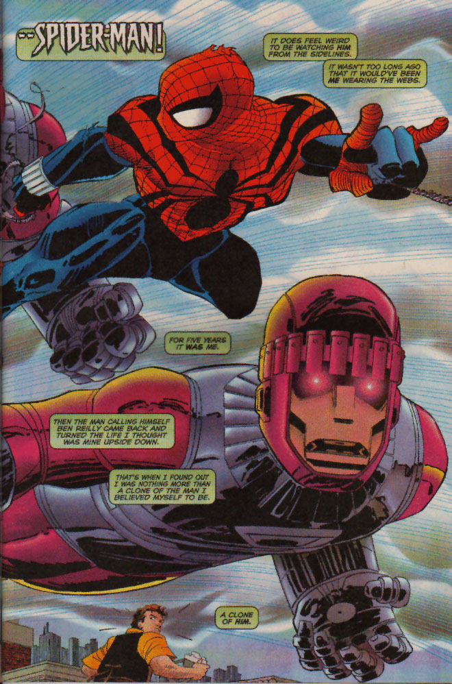 Read online Spider-Man (1990) comic -  Issue #72 - ...The Word's Gone Mad - 6