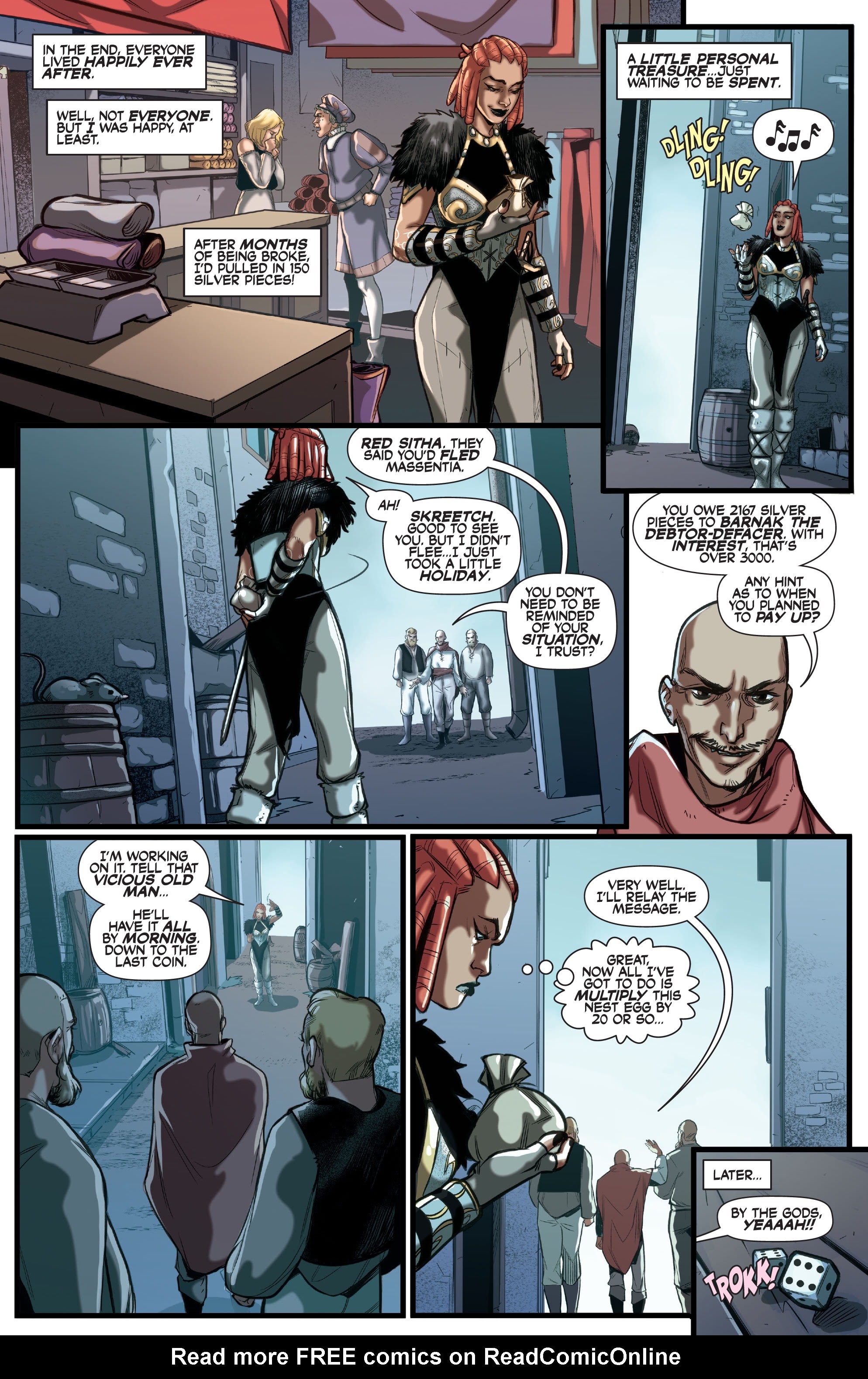 Read online Red Sonja: Red Sitha comic -  Issue #1 - 13