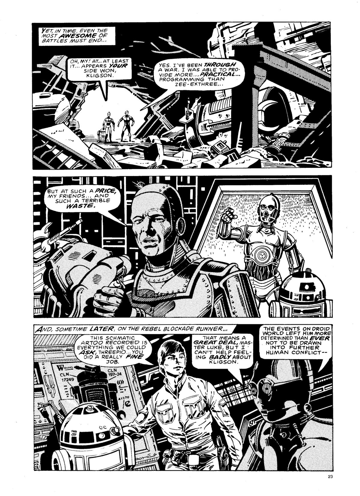 Read online Star Wars: The Empire Strikes Back comic -  Issue #142 - 23