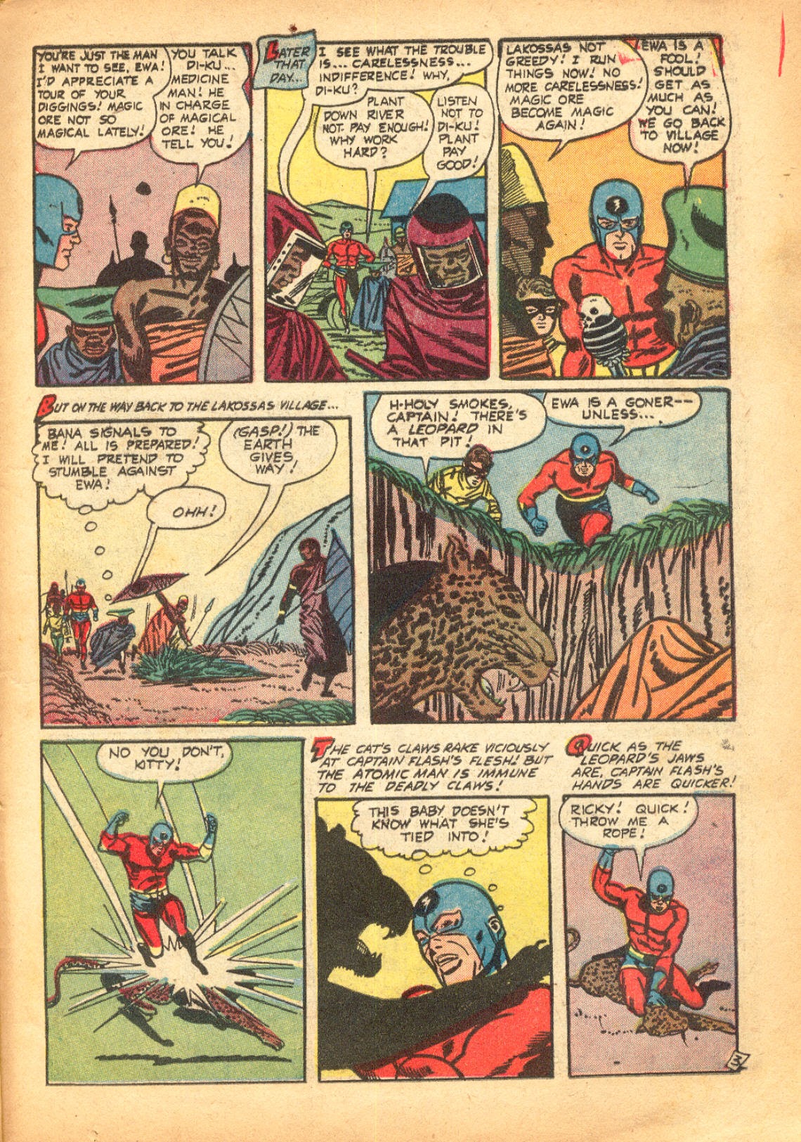 Read online Captain Flash comic -  Issue #3 - 13
