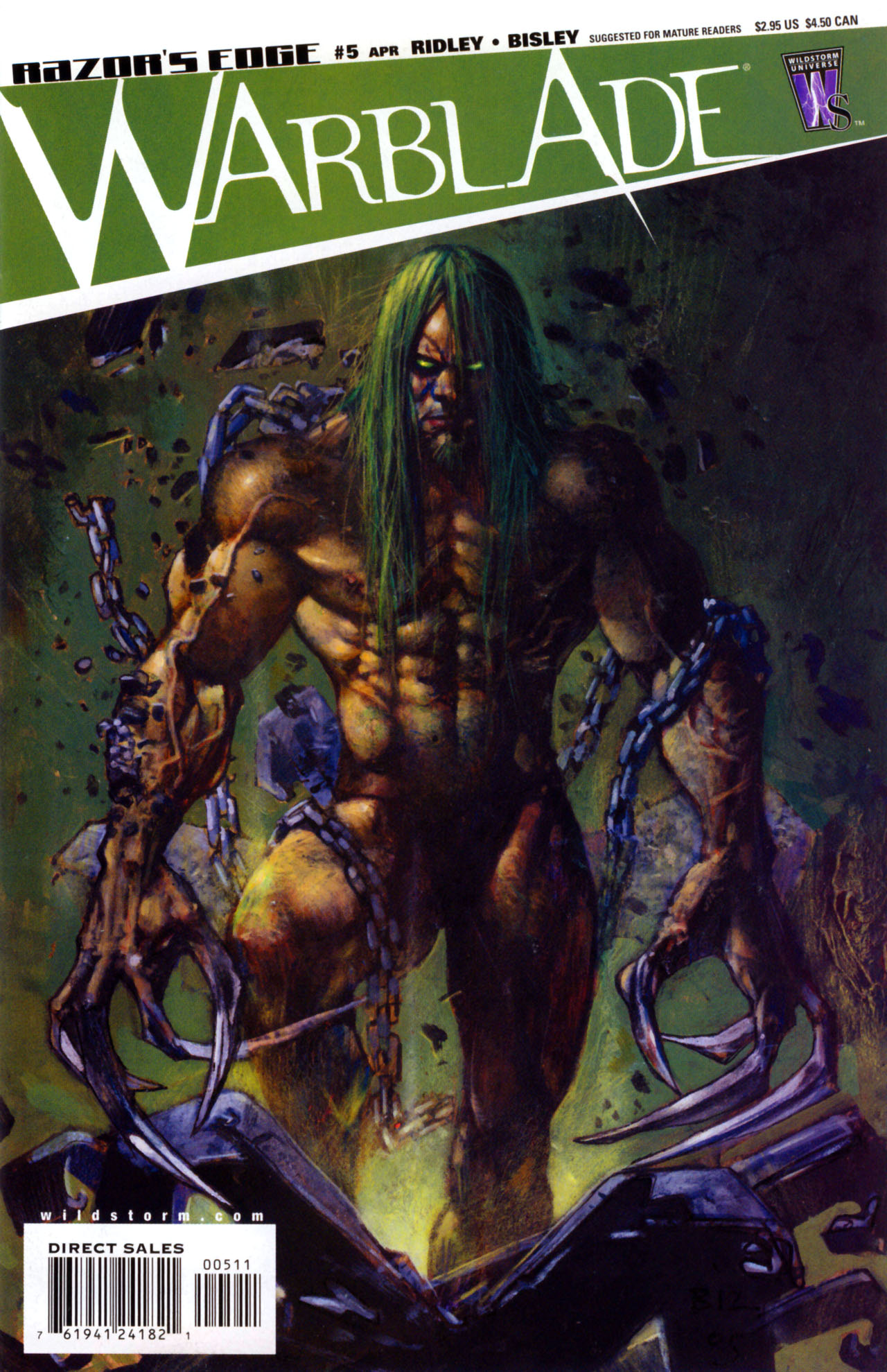 Read online The Razor's Edge comic -  Issue #5 - 1