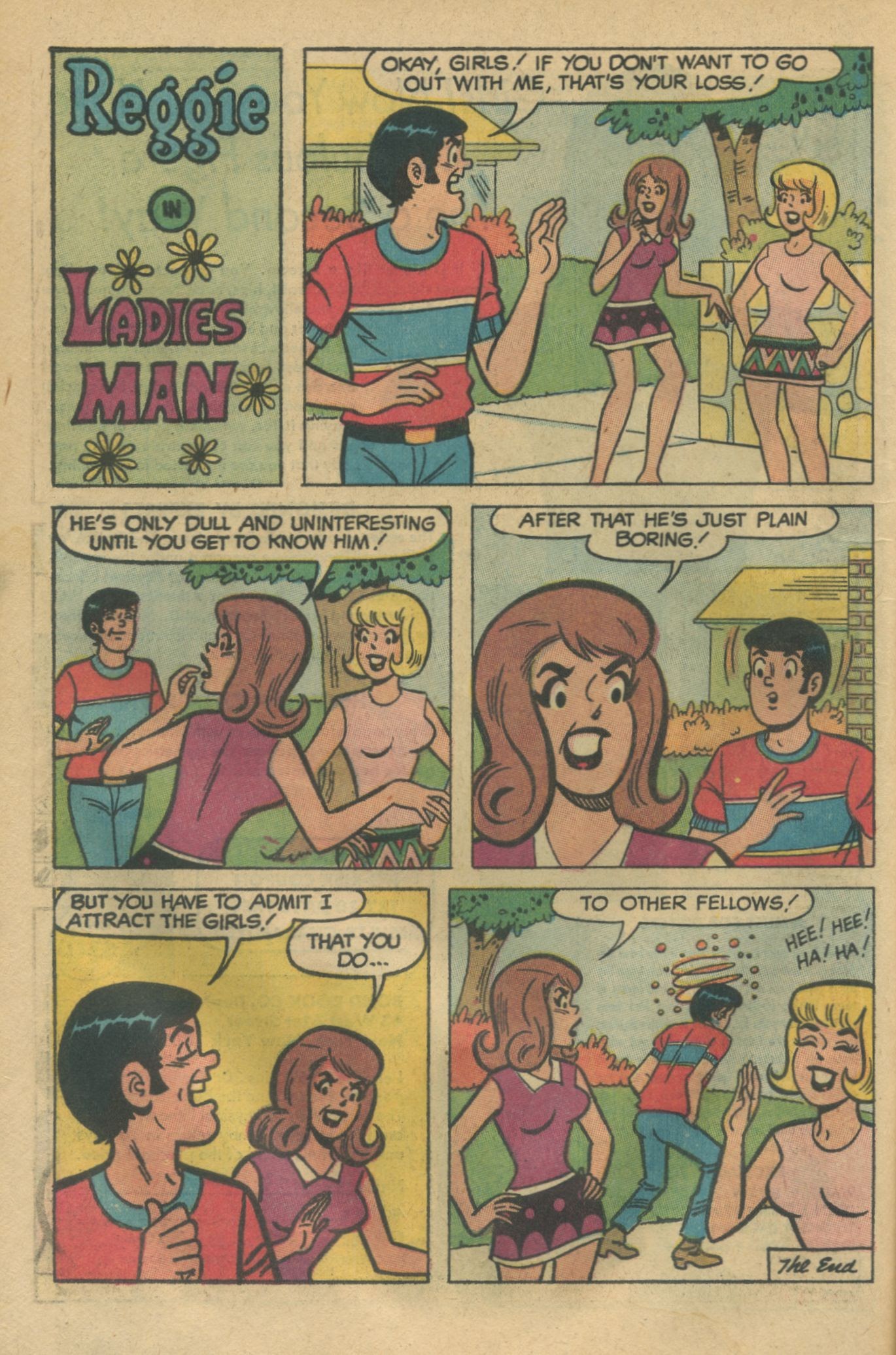Read online Reggie's Wise Guy Jokes comic -  Issue #10 - 60