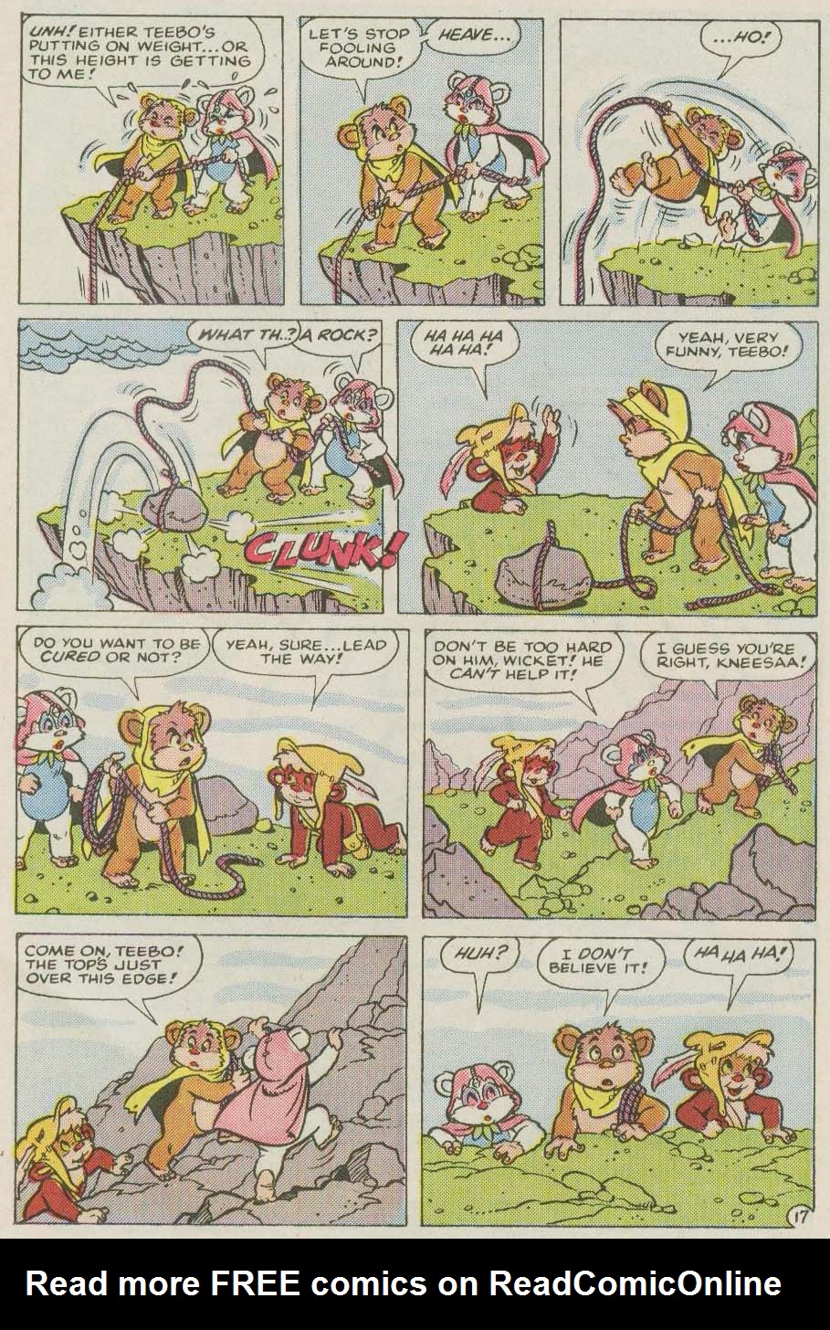Read online Ewoks (1987) comic -  Issue #7 - 18