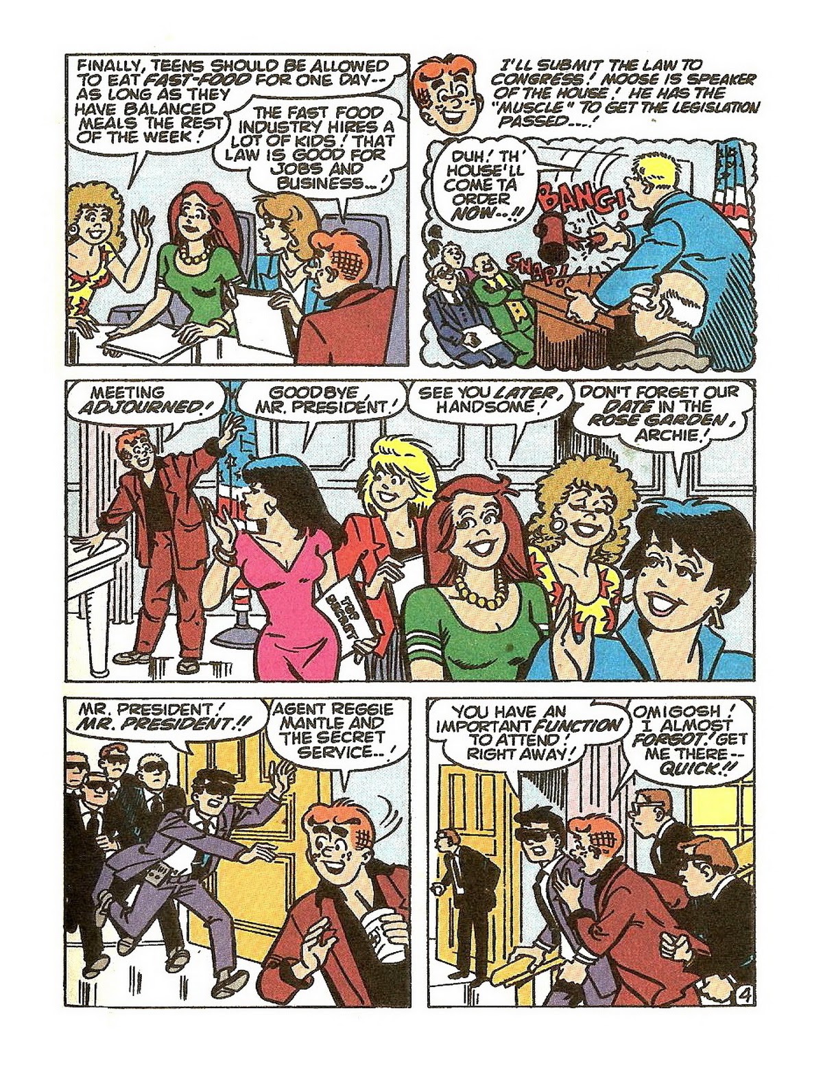 Read online Archie's Double Digest Magazine comic -  Issue #109 - 172