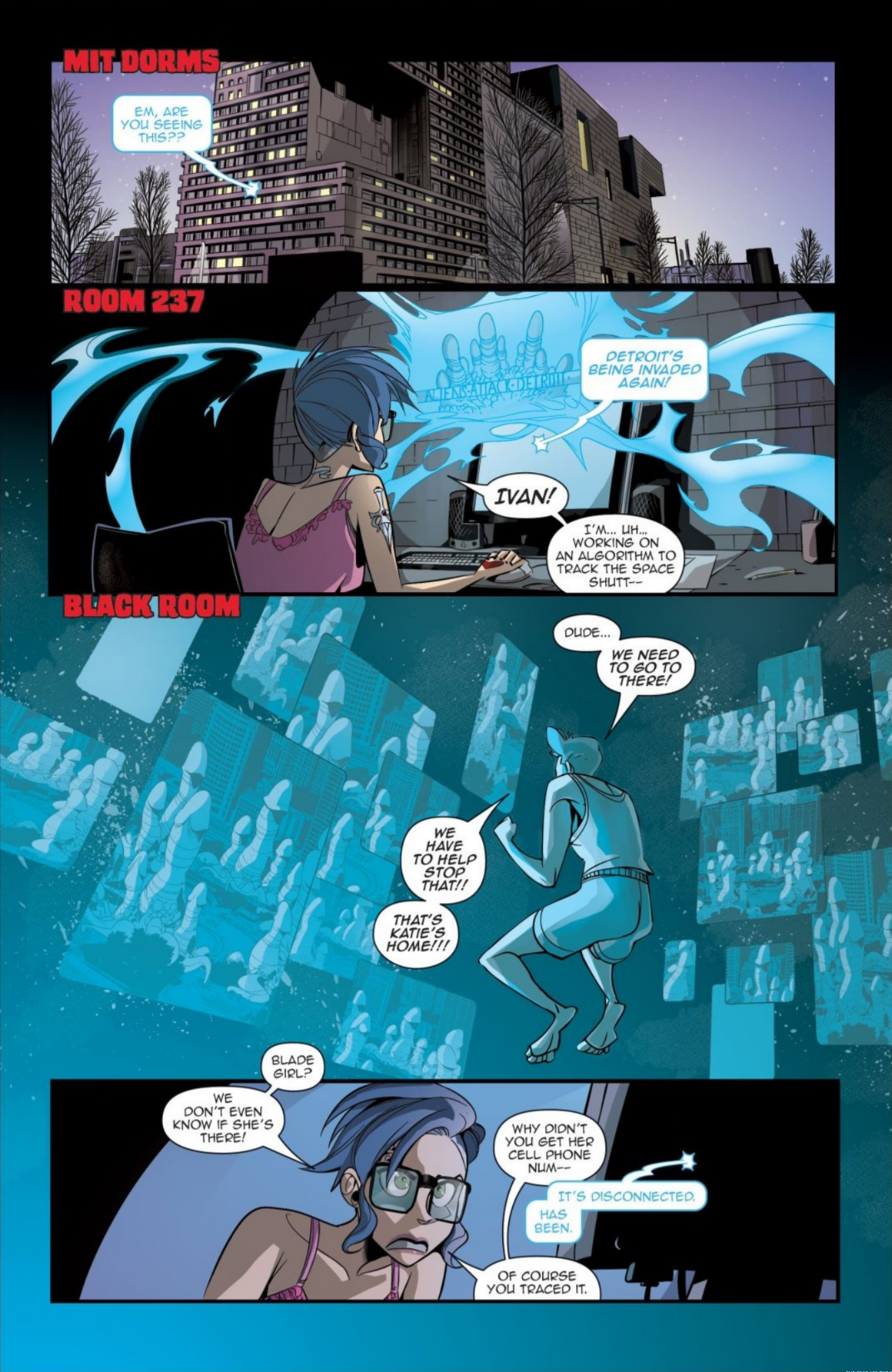 Read online Vampblade Season 4 comic -  Issue #8 - 19