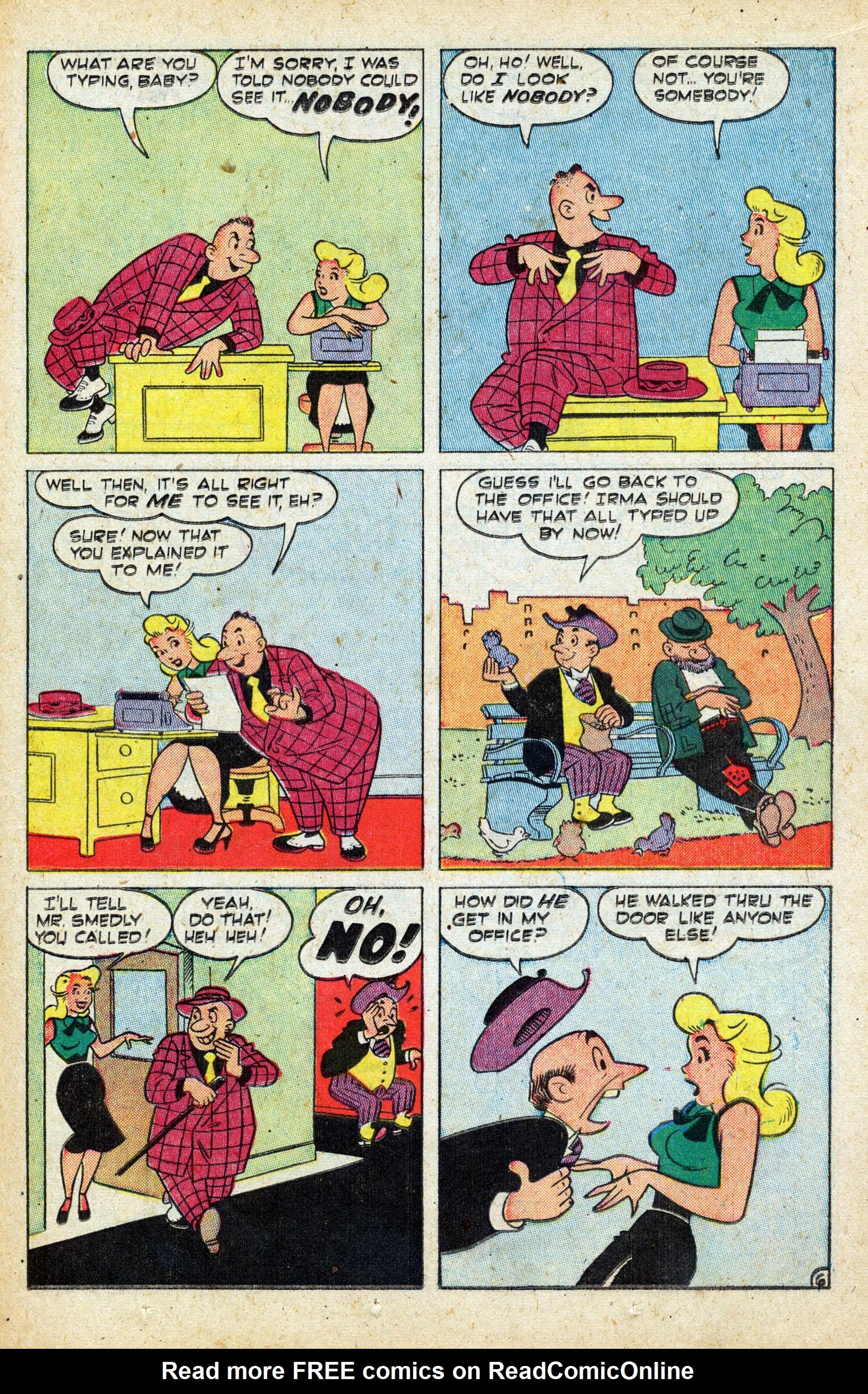 Read online My Friend Irma comic -  Issue #6 - 17