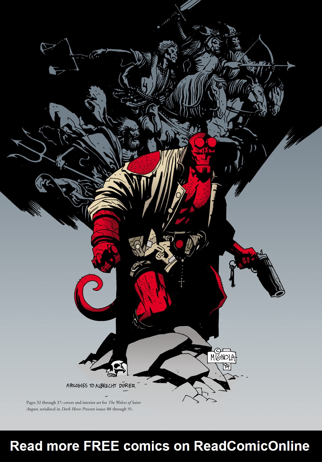 Read online The Art of Hellboy comic -  Issue # TPB - 33