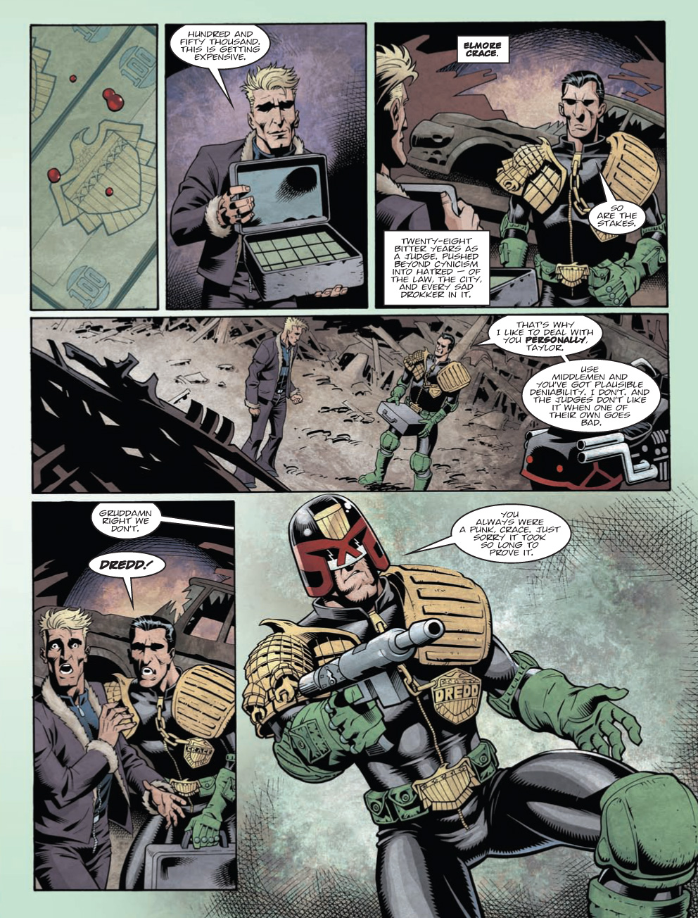 Read online Judge Dredd Megazine (Vol. 5) comic -  Issue #268 - 11