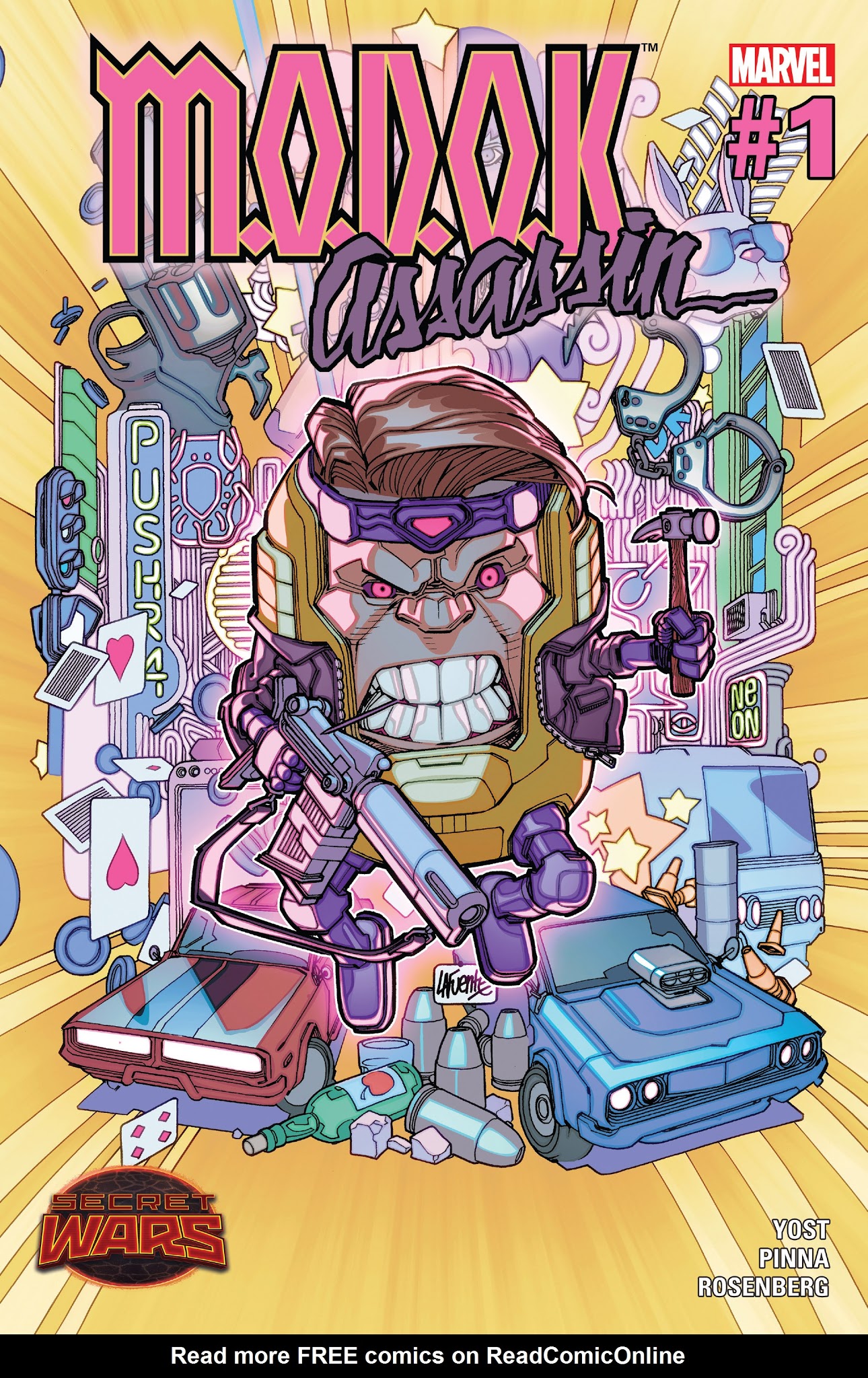 Read online M.O.D.O.K. Assassin comic -  Issue #1 - 1