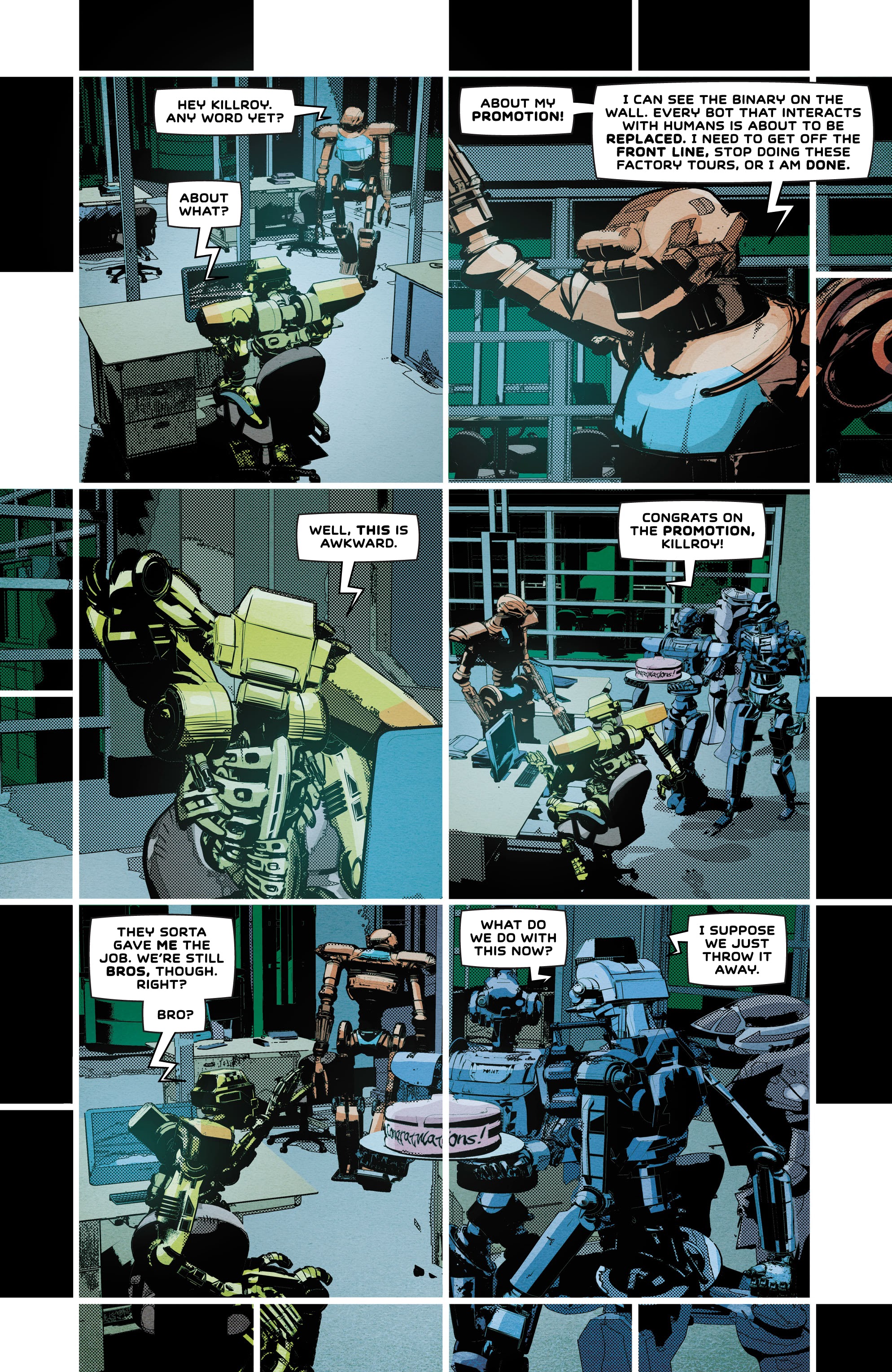 Read online Not All Robots comic -  Issue #3 - 12