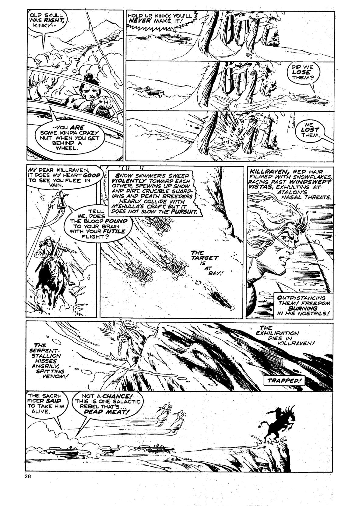 Read online Star Wars Weekly comic -  Issue #156 - 28