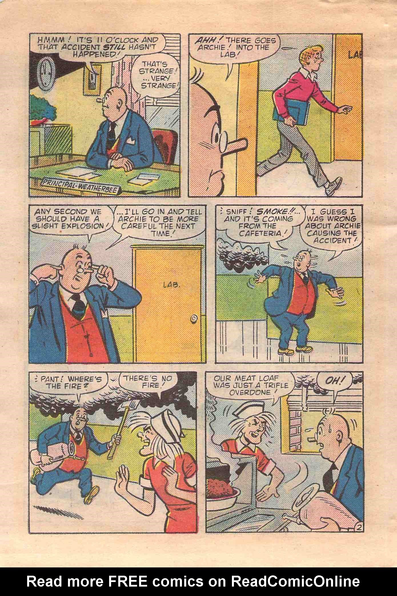 Read online Archie's Double Digest Magazine comic -  Issue #32 - 253