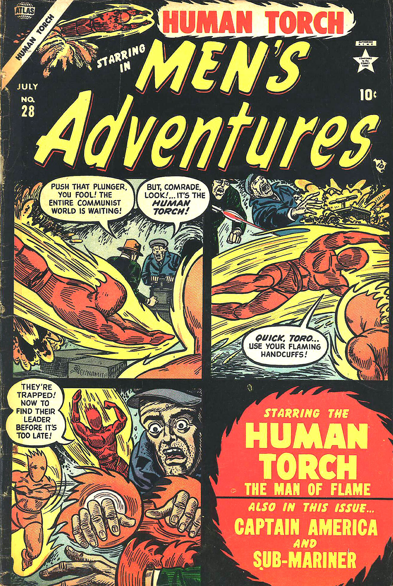 Read online Men's Adventures comic -  Issue #28 - 1