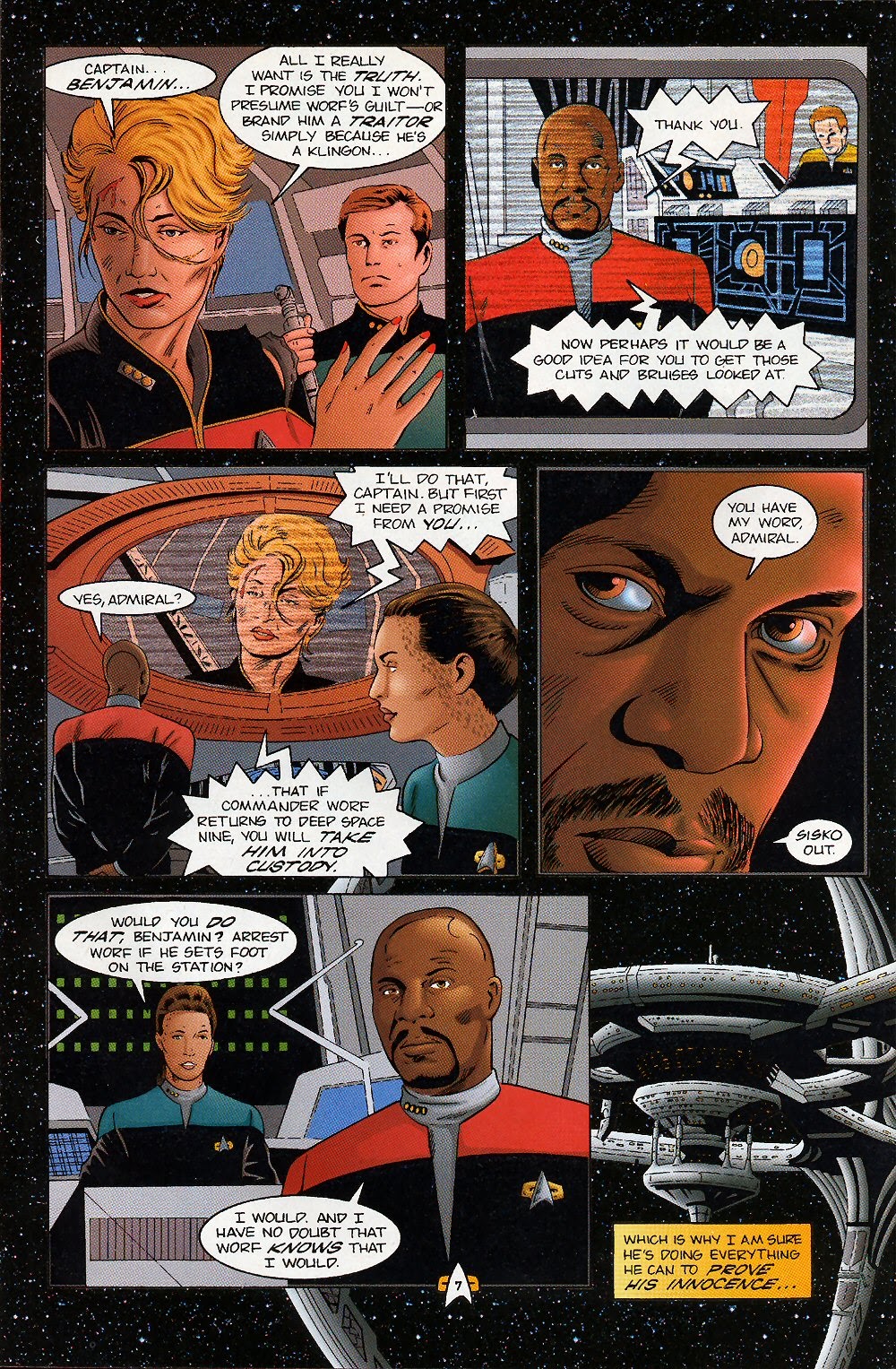 Read online Star Trek: Deep Space Nine: Worf Special comic -  Issue # Full - 12