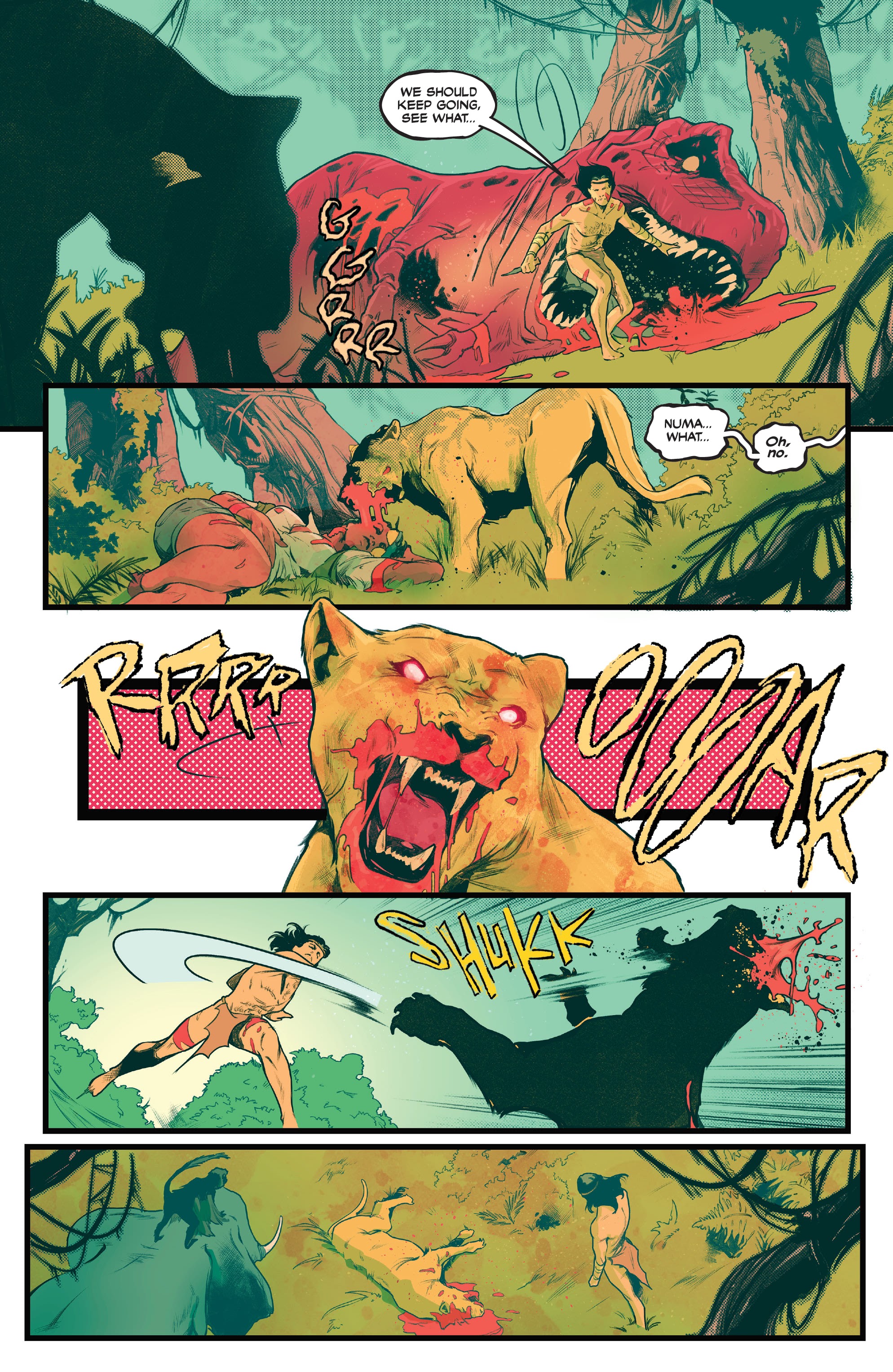 Read online Die!Namite Never Dies comic -  Issue #1 - 19