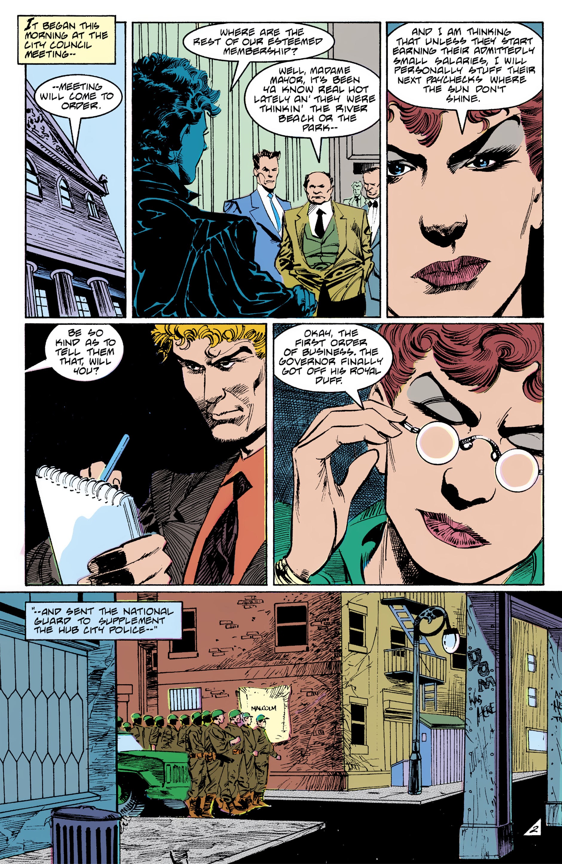 Read online The Question (1987) comic -  Issue #31 - 3