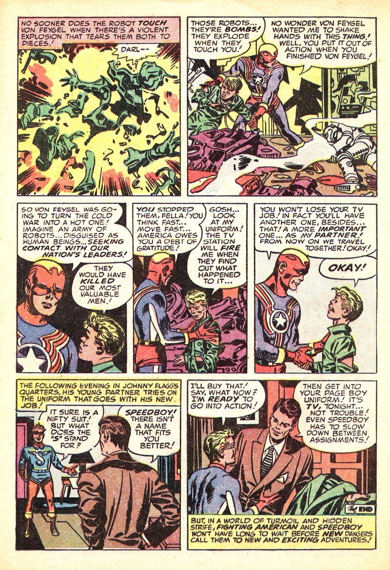 Read online Fighting American (Classic) comic -  Issue #1 - 20