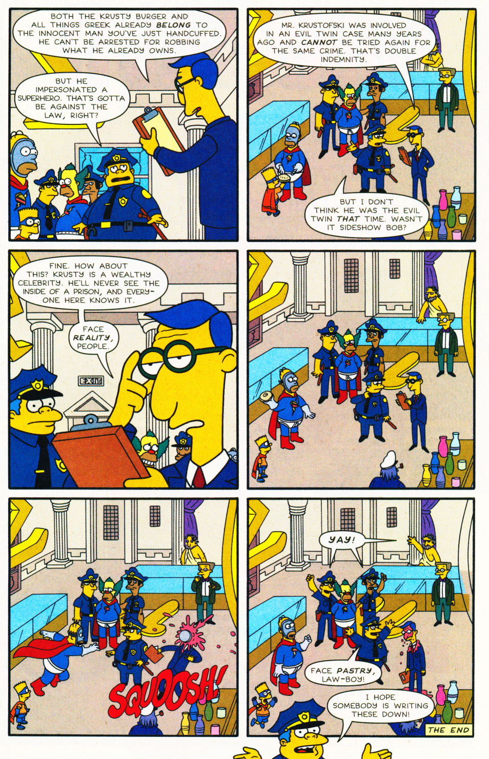 Read online Bongo Comics Presents Simpsons Super Spectacular comic -  Issue #1 - 10