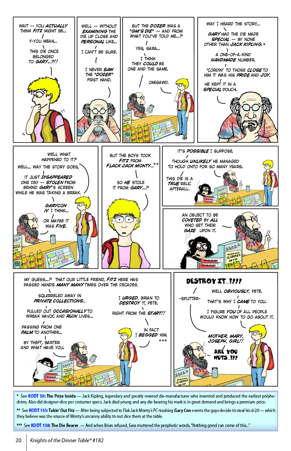 Read online Knights of the Dinner Table comic -  Issue #182 - 22