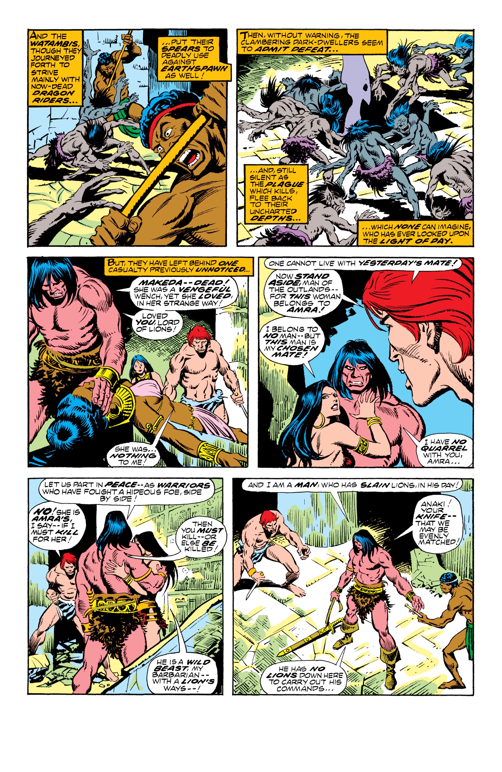 Read online Conan the Barbarian Epic Collection: The Original Marvel Years - Of Once and Future Kings comic -  Issue # TPB (Part 1) - 71