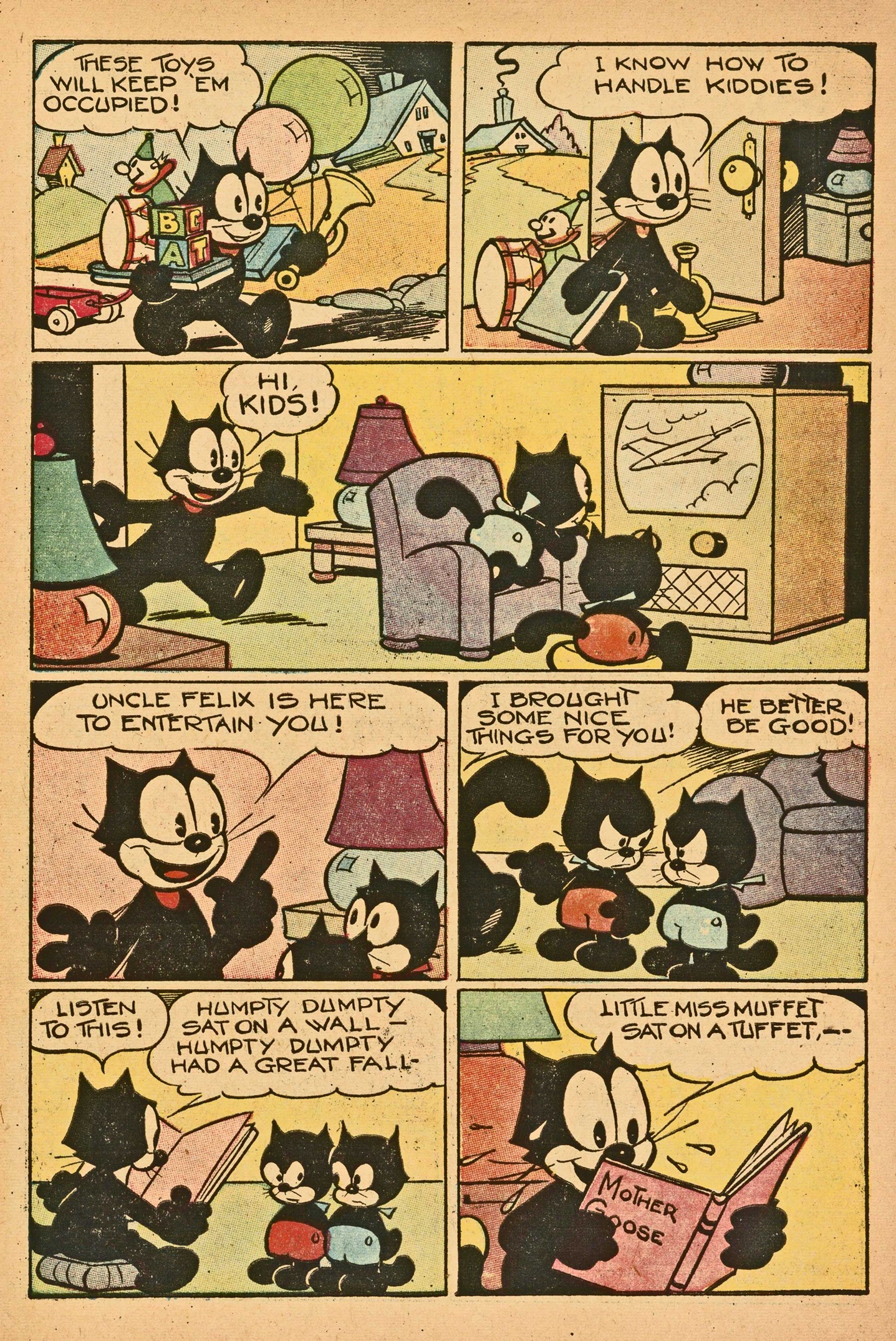 Read online Felix the Cat (1951) comic -  Issue #42 - 5