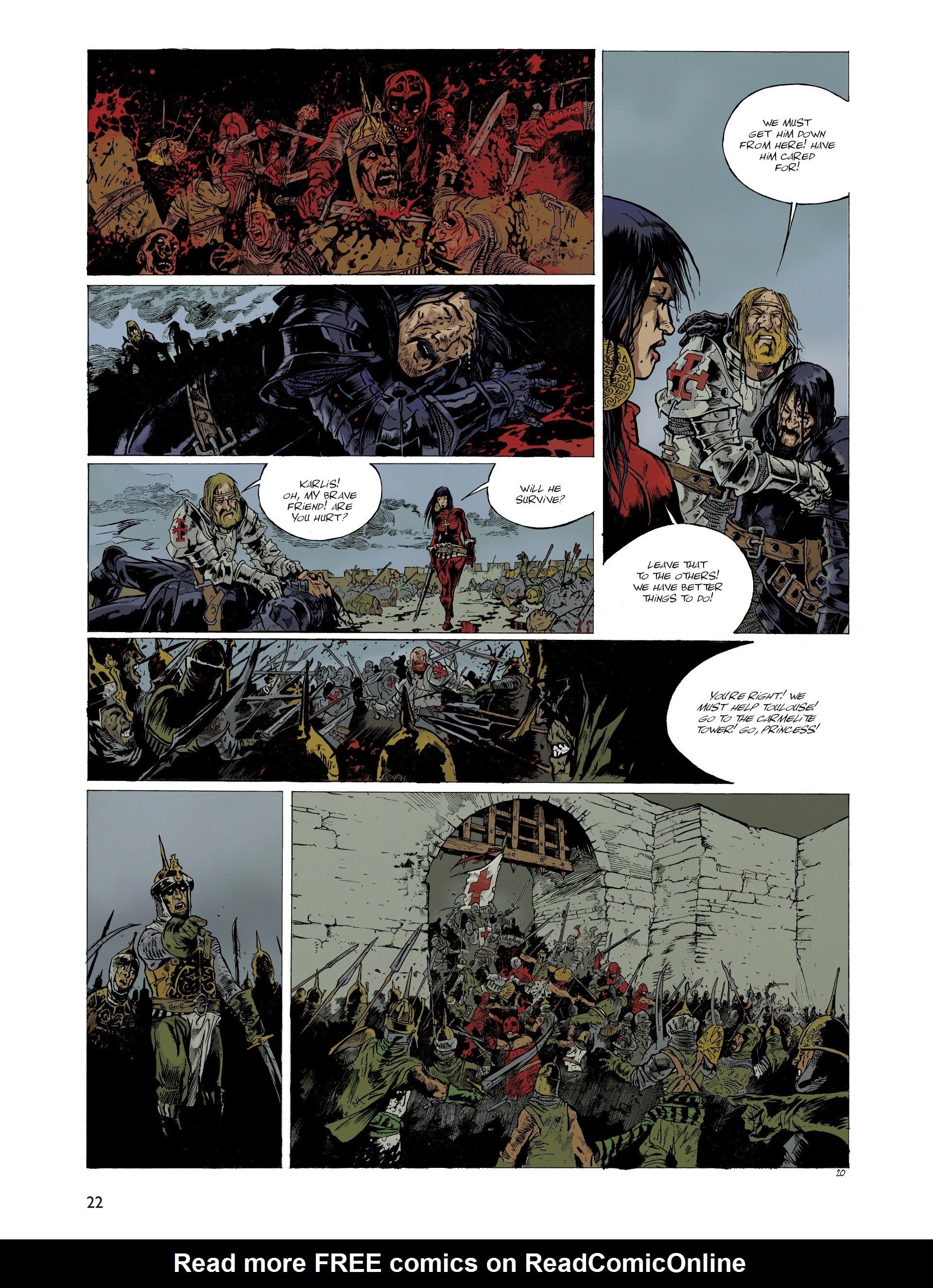 Read online The Dream of Jerusalem comic -  Issue #3 - 22