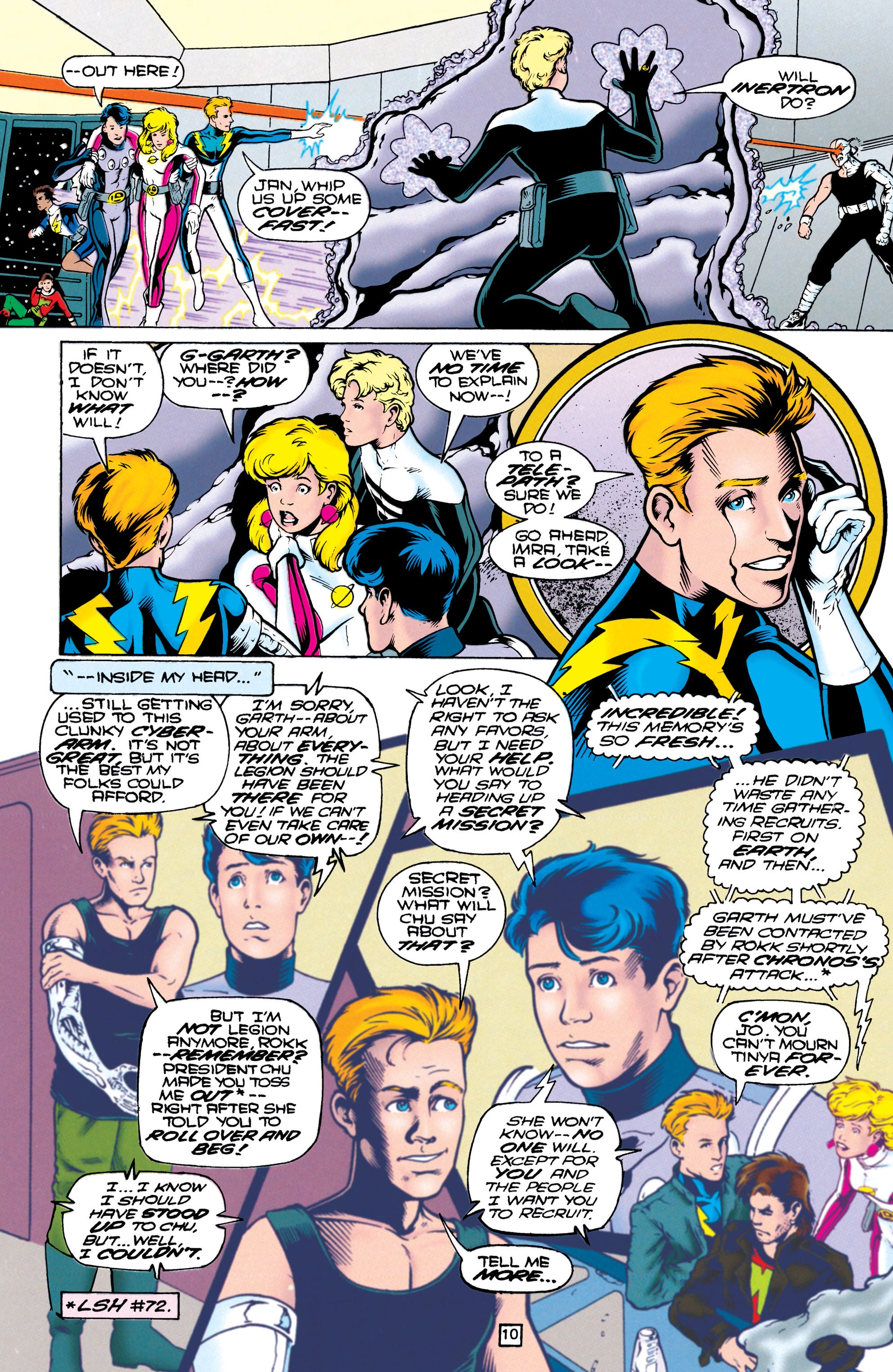 Read online Legionnaires comic -  Issue #36 - 9