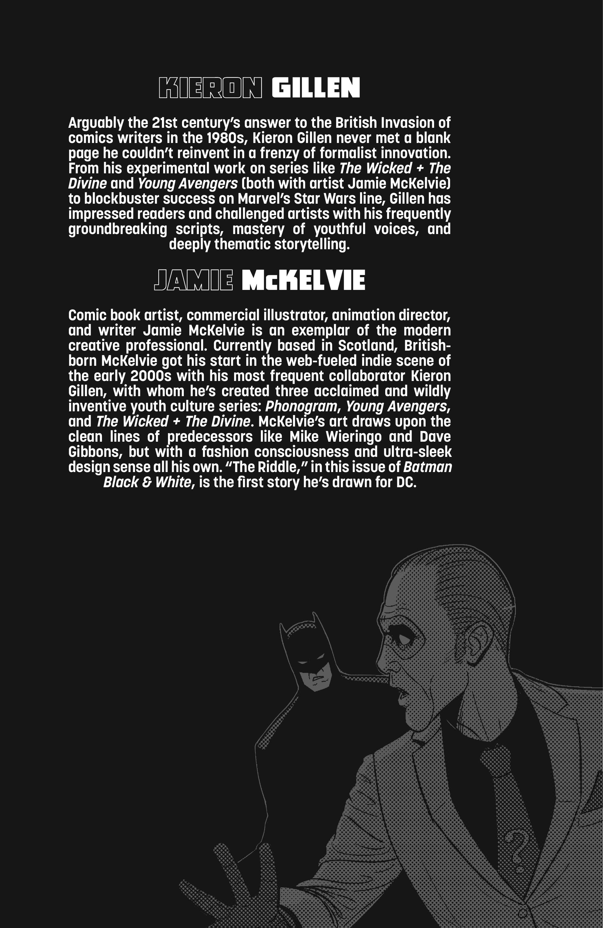 Read online Batman Black & White comic -  Issue #5 - 32