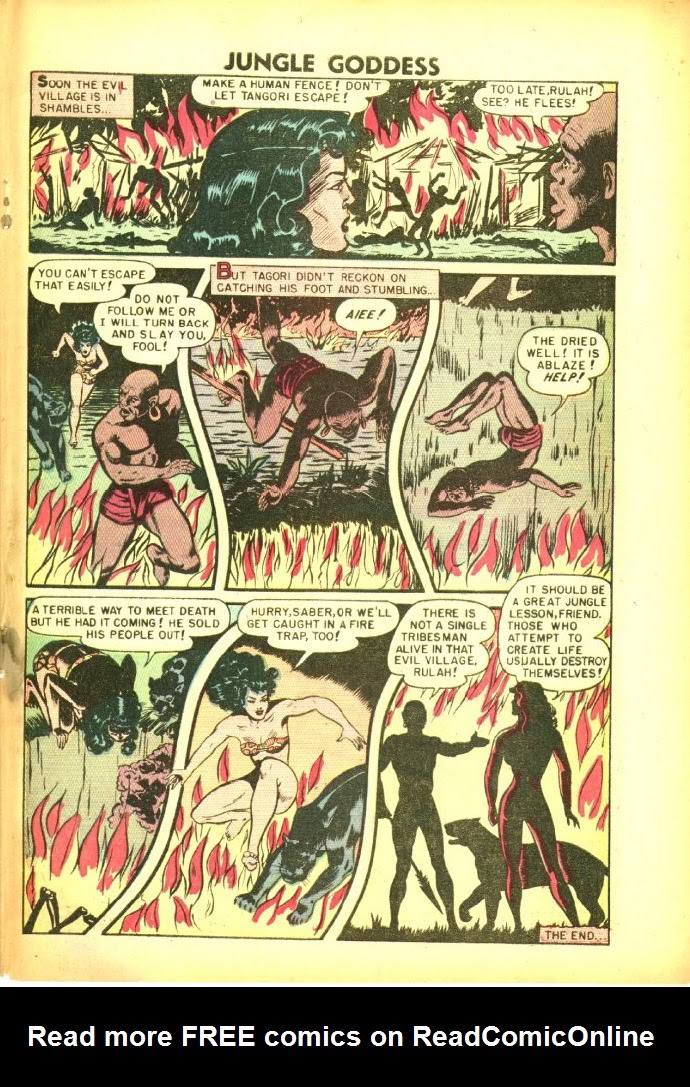 Read online Rulah - Jungle Goddess comic -  Issue #19 - 34