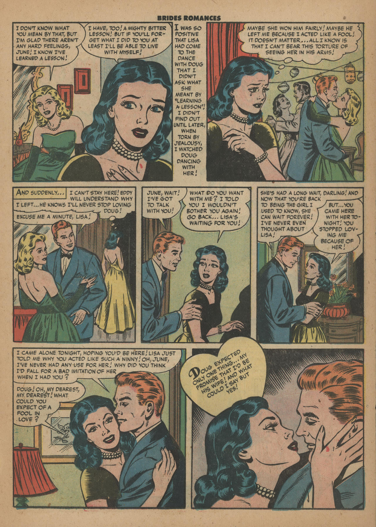 Read online Brides Romances comic -  Issue #22 - 17