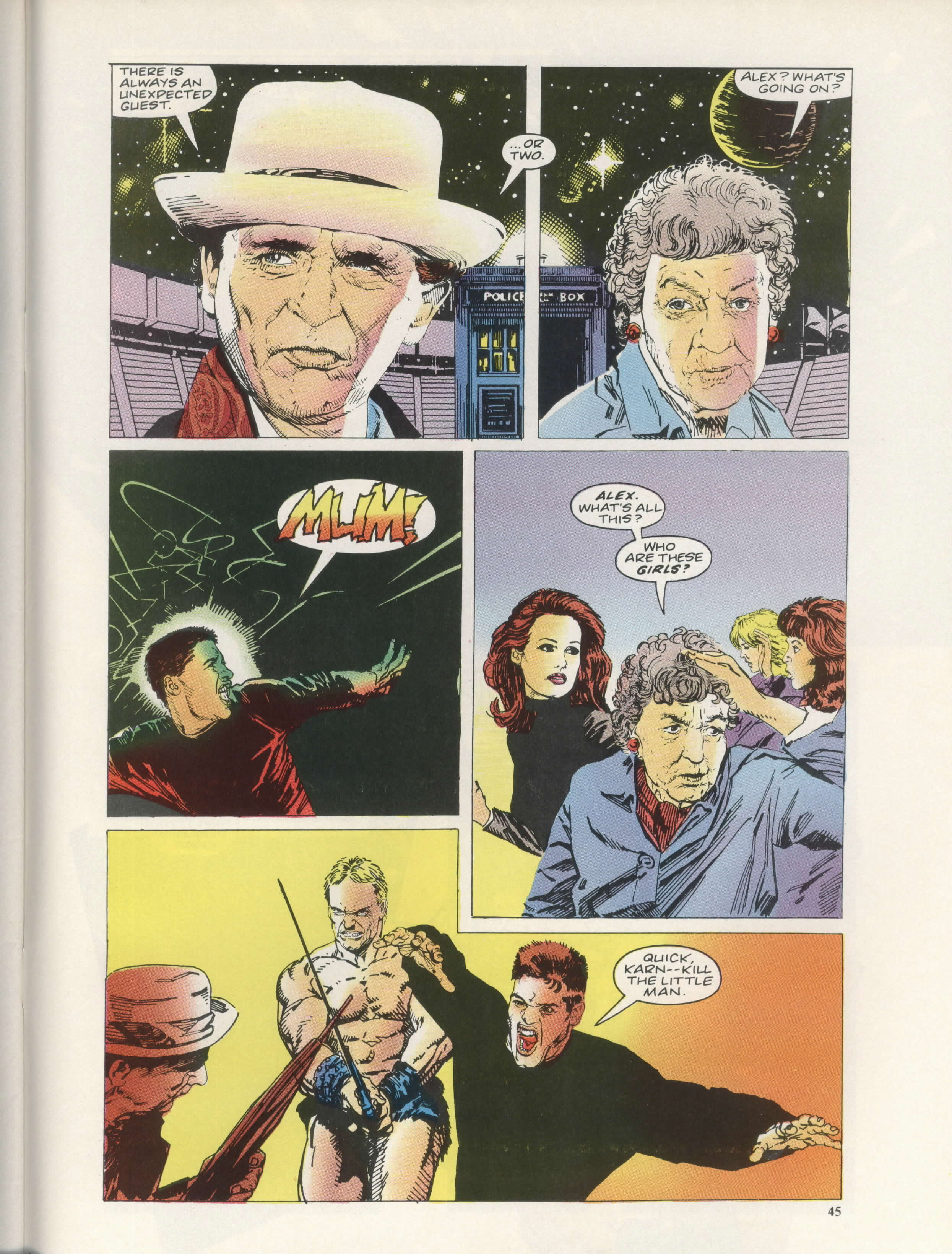 Read online Doctor Who Classic Comics Autumn Holiday Special comic -  Issue # Full - 43