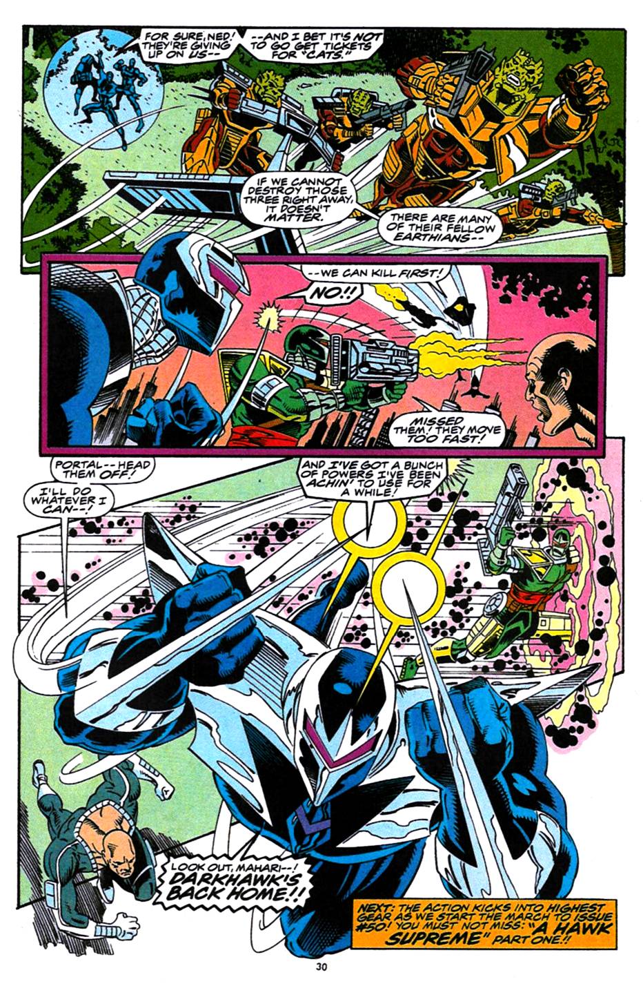 Read online Darkhawk (1991) comic -  Issue #47 - 23