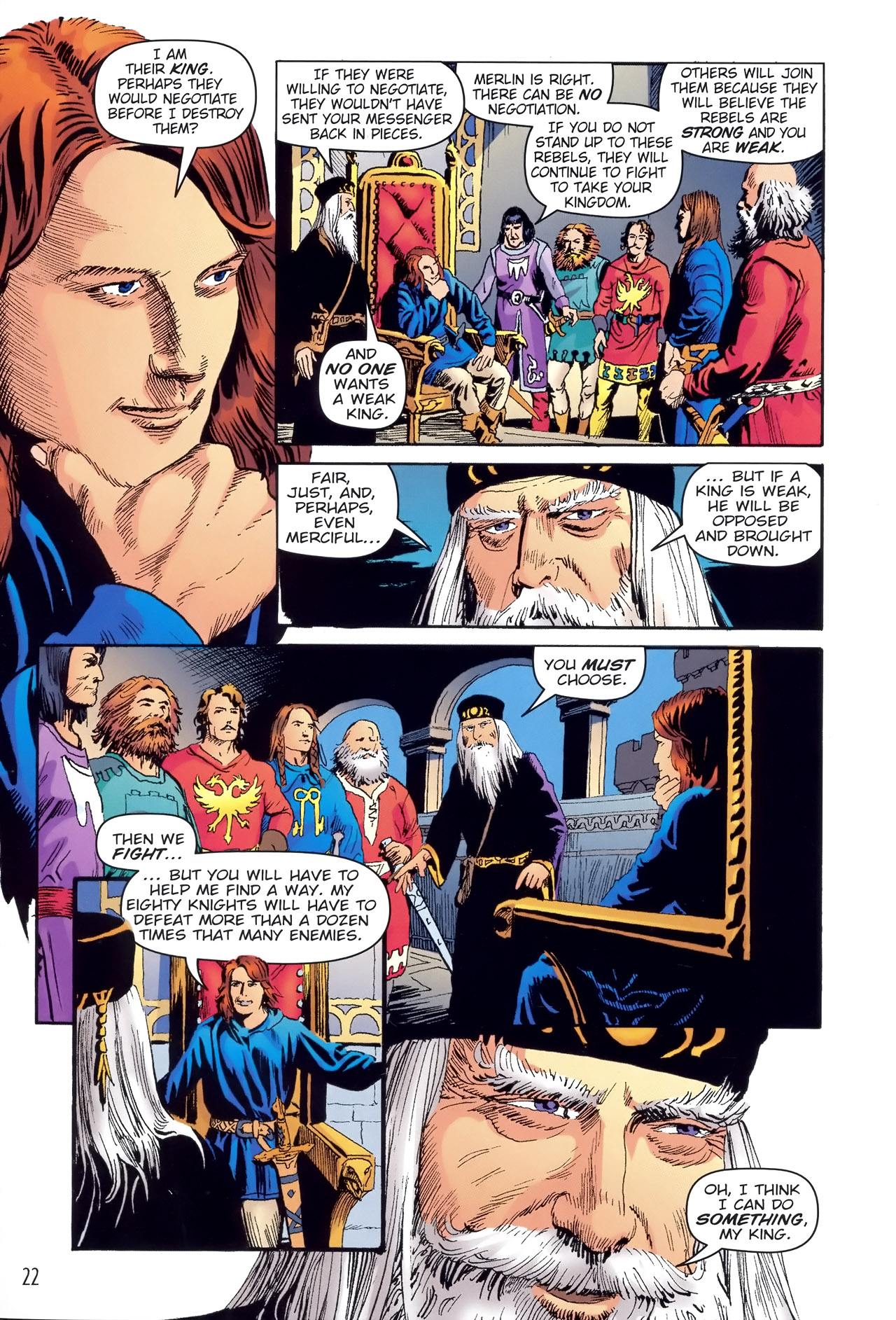 Read online King Arthur - Excalibur Unsheated comic -  Issue # Full - 22
