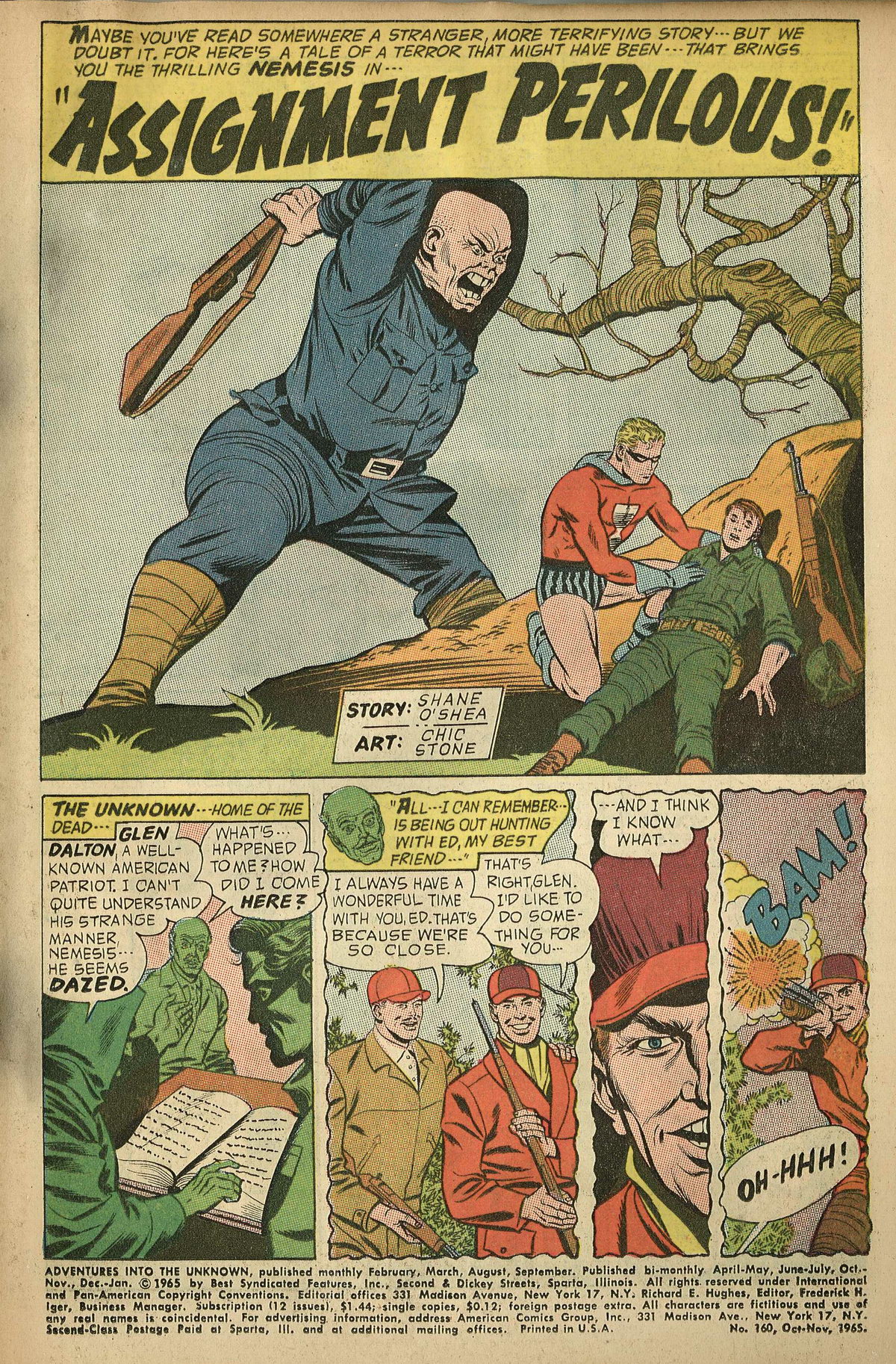 Read online Adventures Into The Unknown comic -  Issue #160 - 3