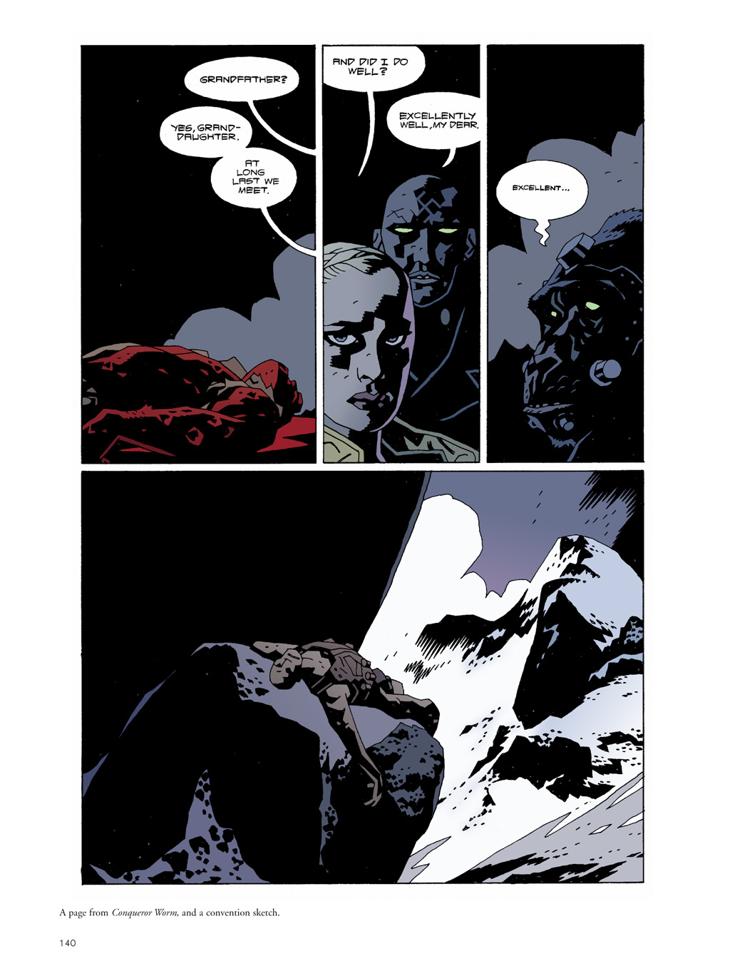 Read online The Art of Hellboy comic -  Issue # TPB - 141